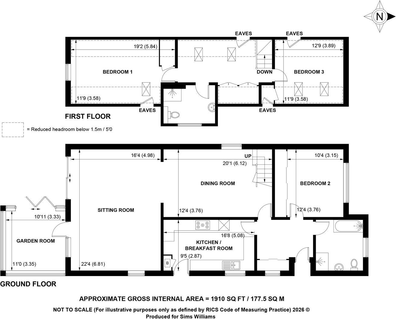 Westmead Road, Chichester floorplan
