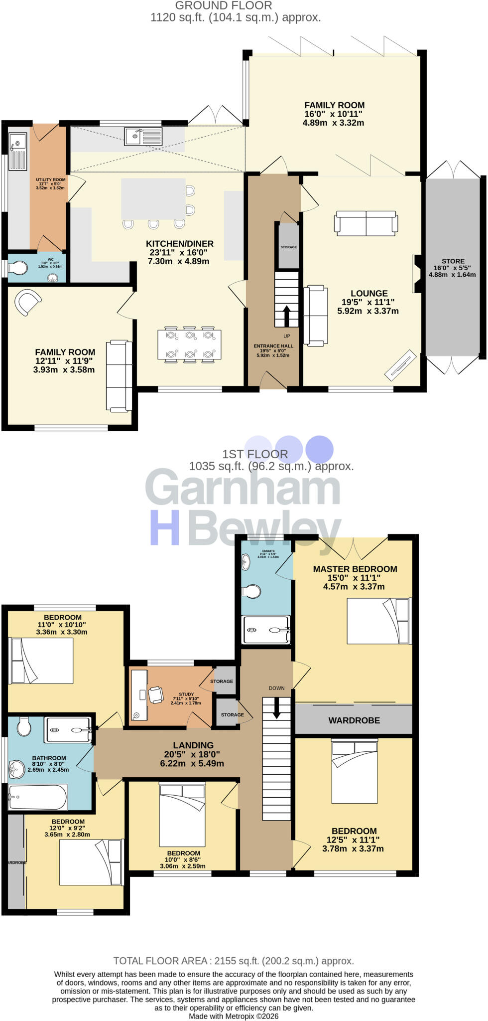 Harvest Hill, East Grinstead, West Sussex floorplan