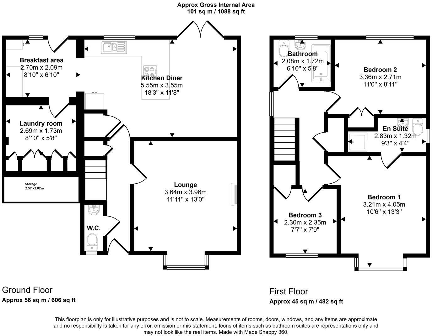 Beechfield, Coulby Newham floorplan