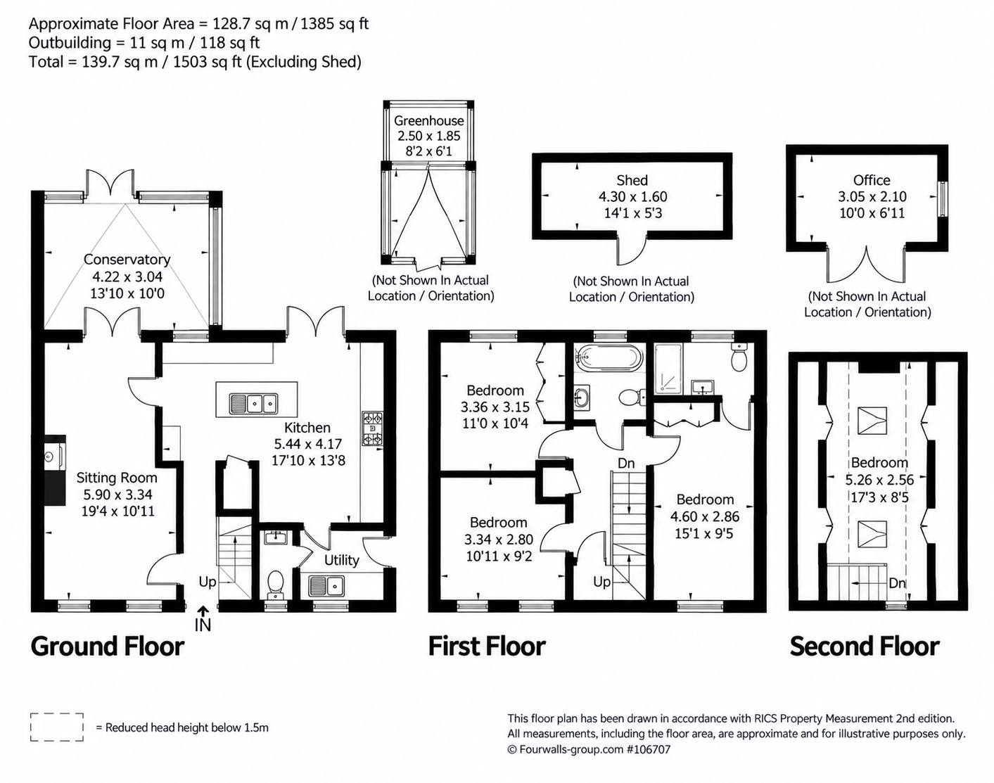 13 Mill Lane, Trotton, Petersfield, Hampshire, GU31 floorplan