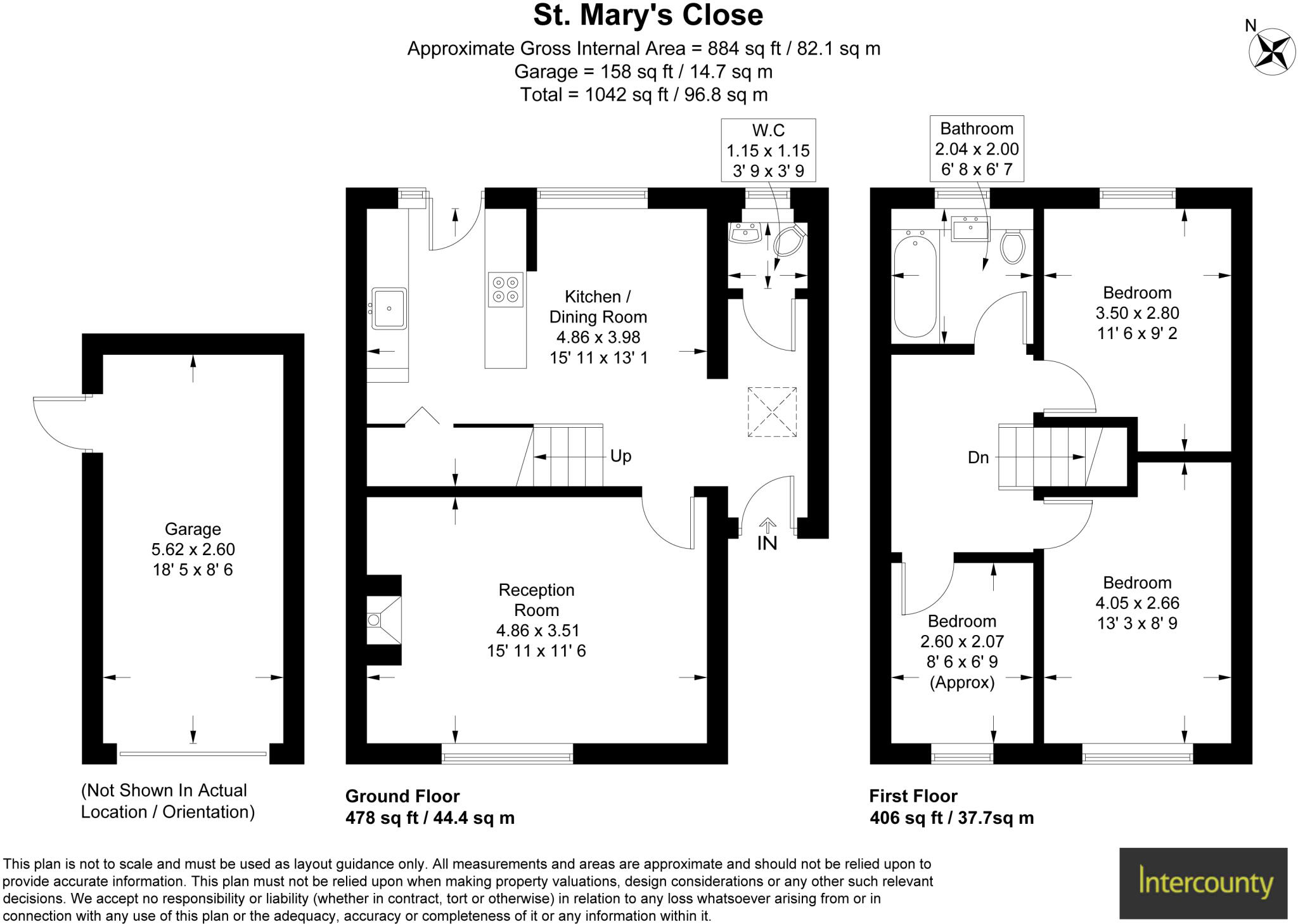 St. Marys Close, Panfield, Braintree, Essex, CM7 floorplan