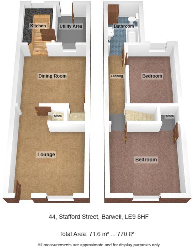 Stafford Street, Barwell, Leicester floorplan