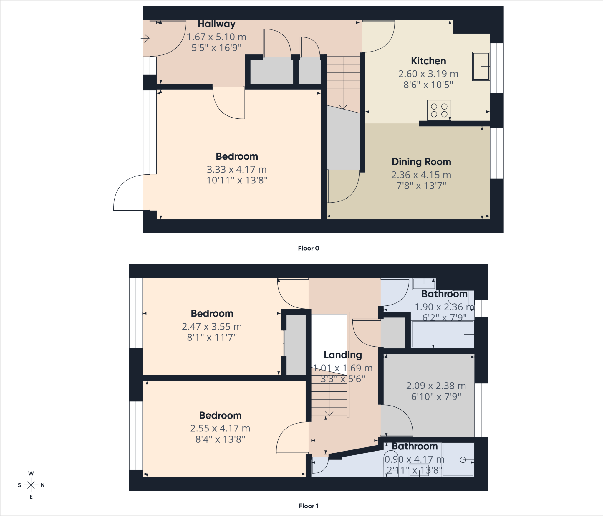 Amina Way, Bermondsey floorplan