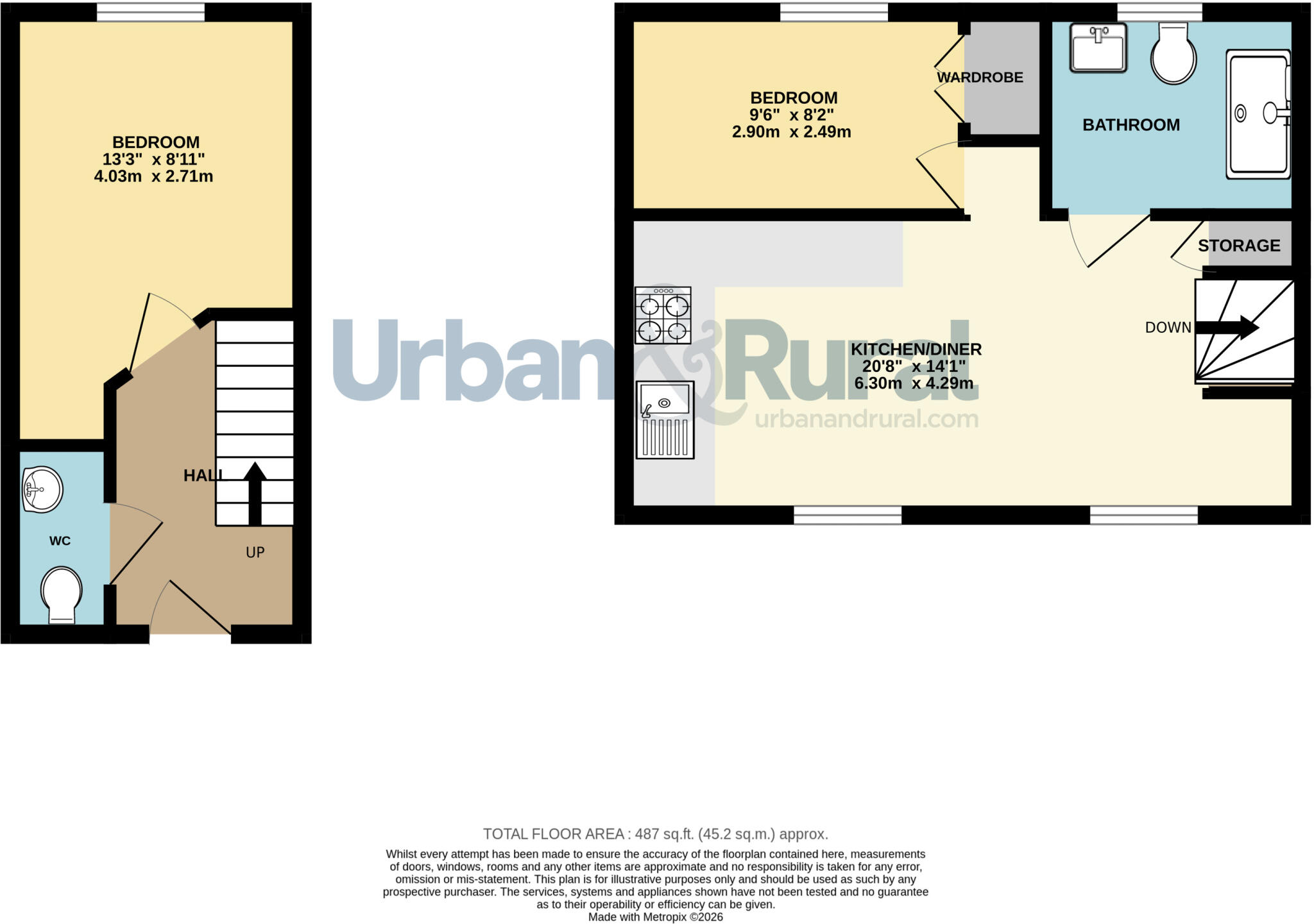 Crowsley Road, Kempston, Bedford, Bedfordshire, MK42 floorplan