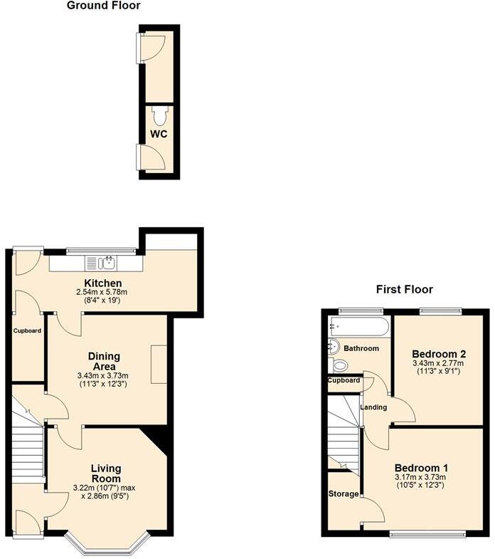 Wolverhampton Road, Shareshill, WV10 7LY floorplan