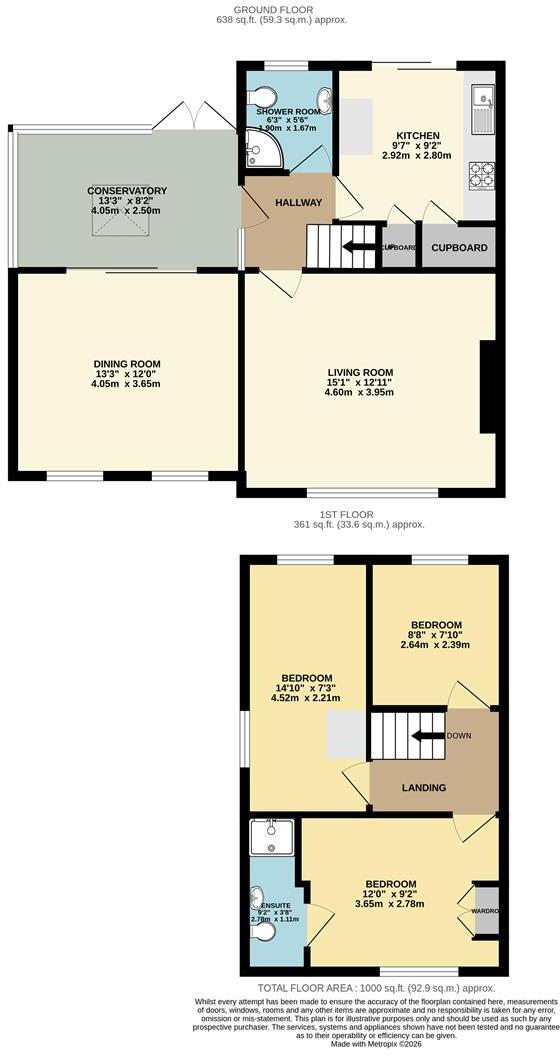 St. Josephs Close, Kettering floorplan