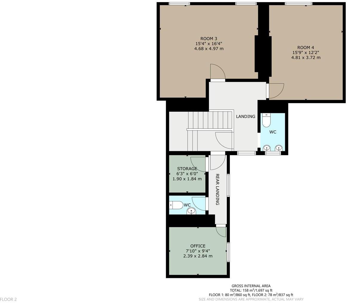 19, Queen Street, Penrith floorplan
