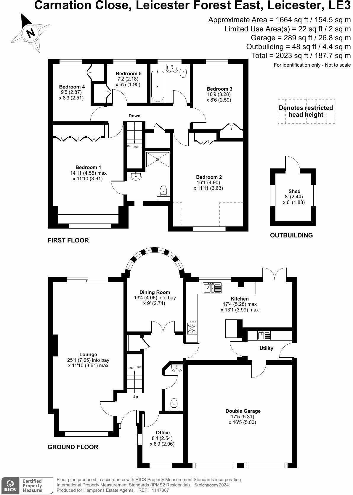 Carnation Close, Leicester Forest East, Leicester, Leicestershire floorplan