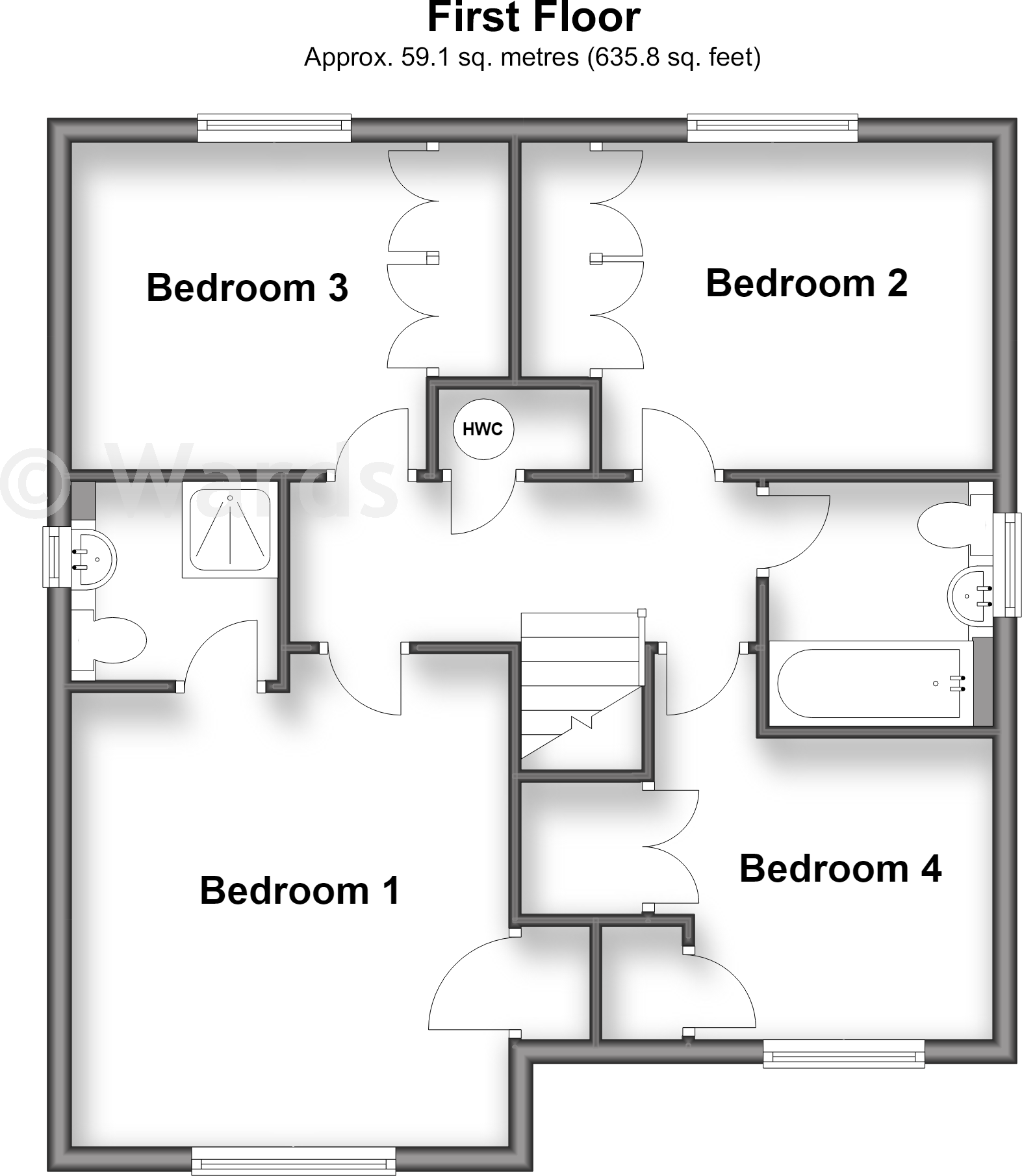 Carmans Close, Loose, Kent floorplan