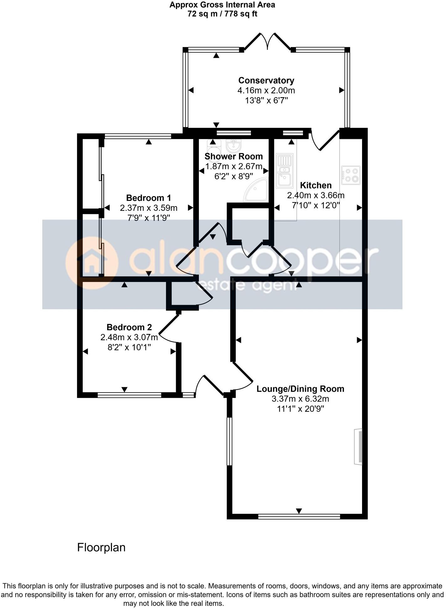 The Hollows, Lutterworth Road, Nuneaton, CV11 6QA floorplan