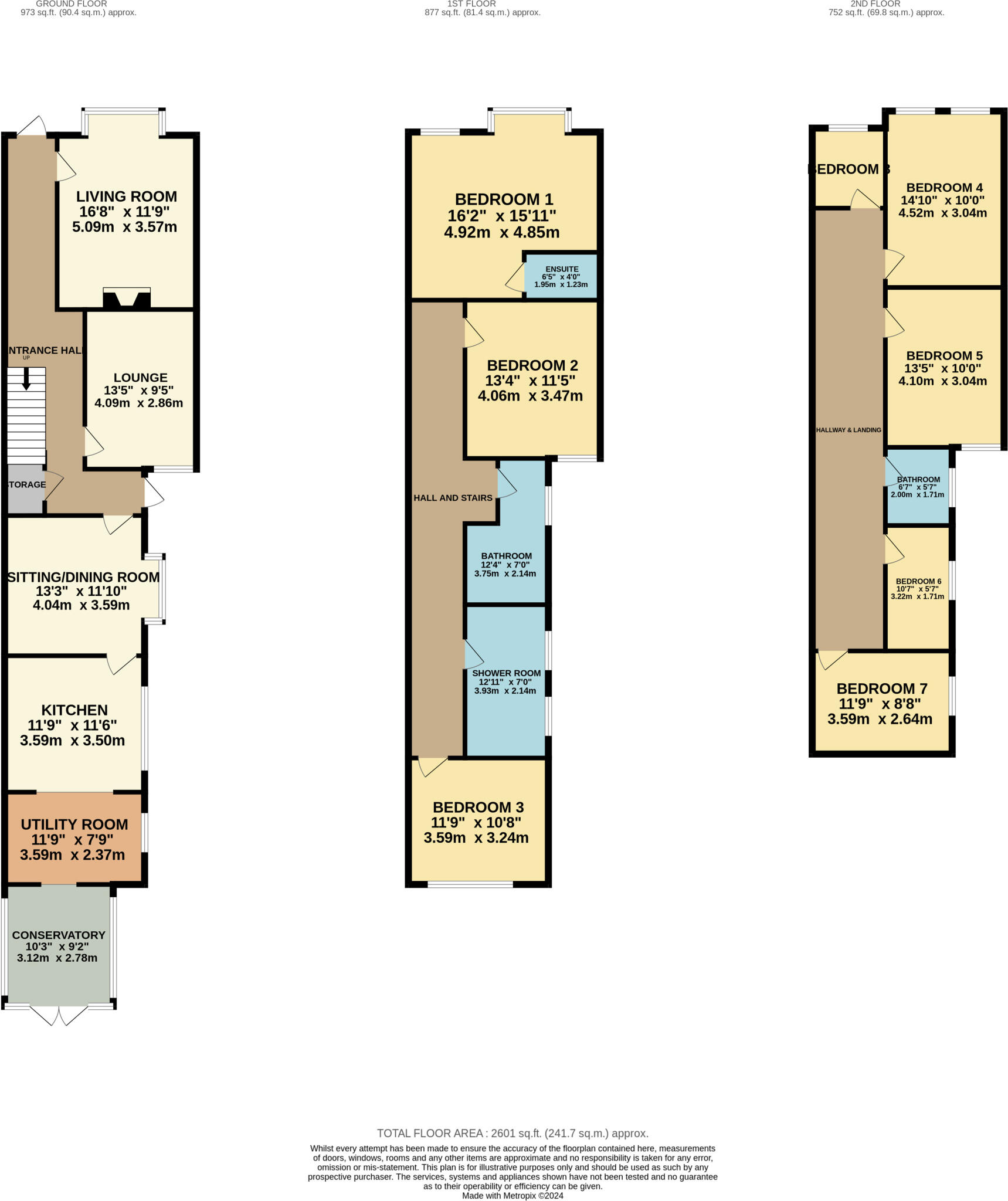 Victoria Road, Bridlington, East Yorkshire, YO15 floorplan