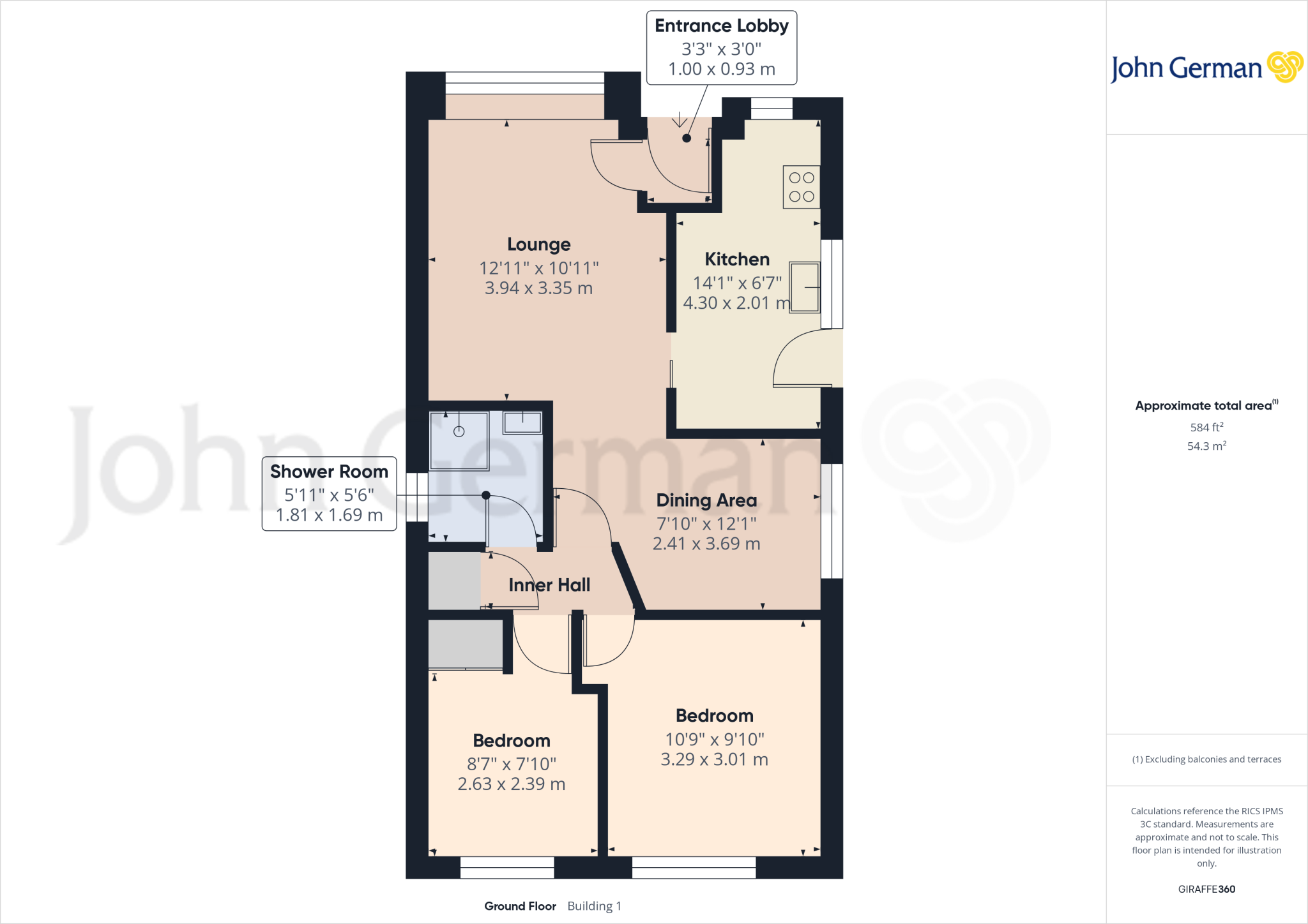 Claremont Grove, Stafford floorplan
