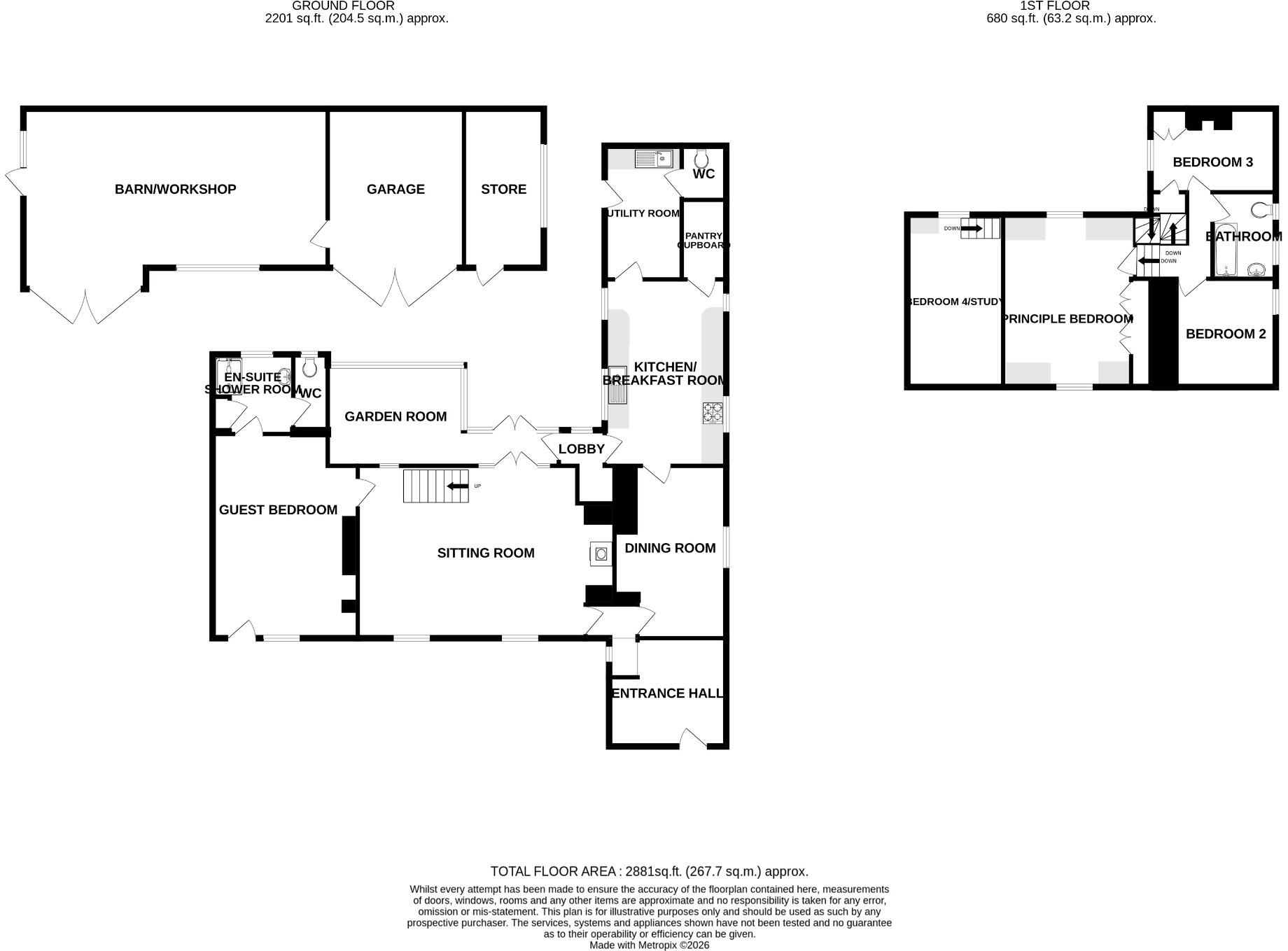 Great Raveley, Huntingdon, Cambridgeshire, PE28 floorplan