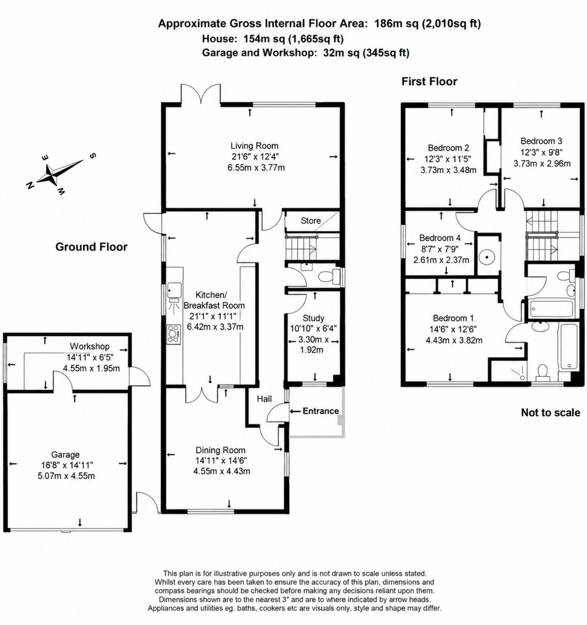Blakeden Drive, Claygate, KT10 floorplan