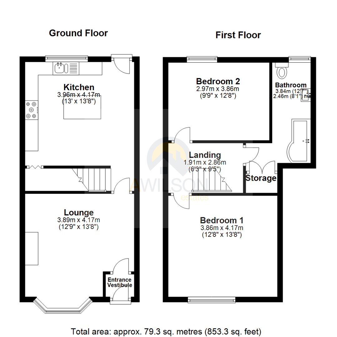 Grosvenor Road, Gee Cross, Hyde floorplan