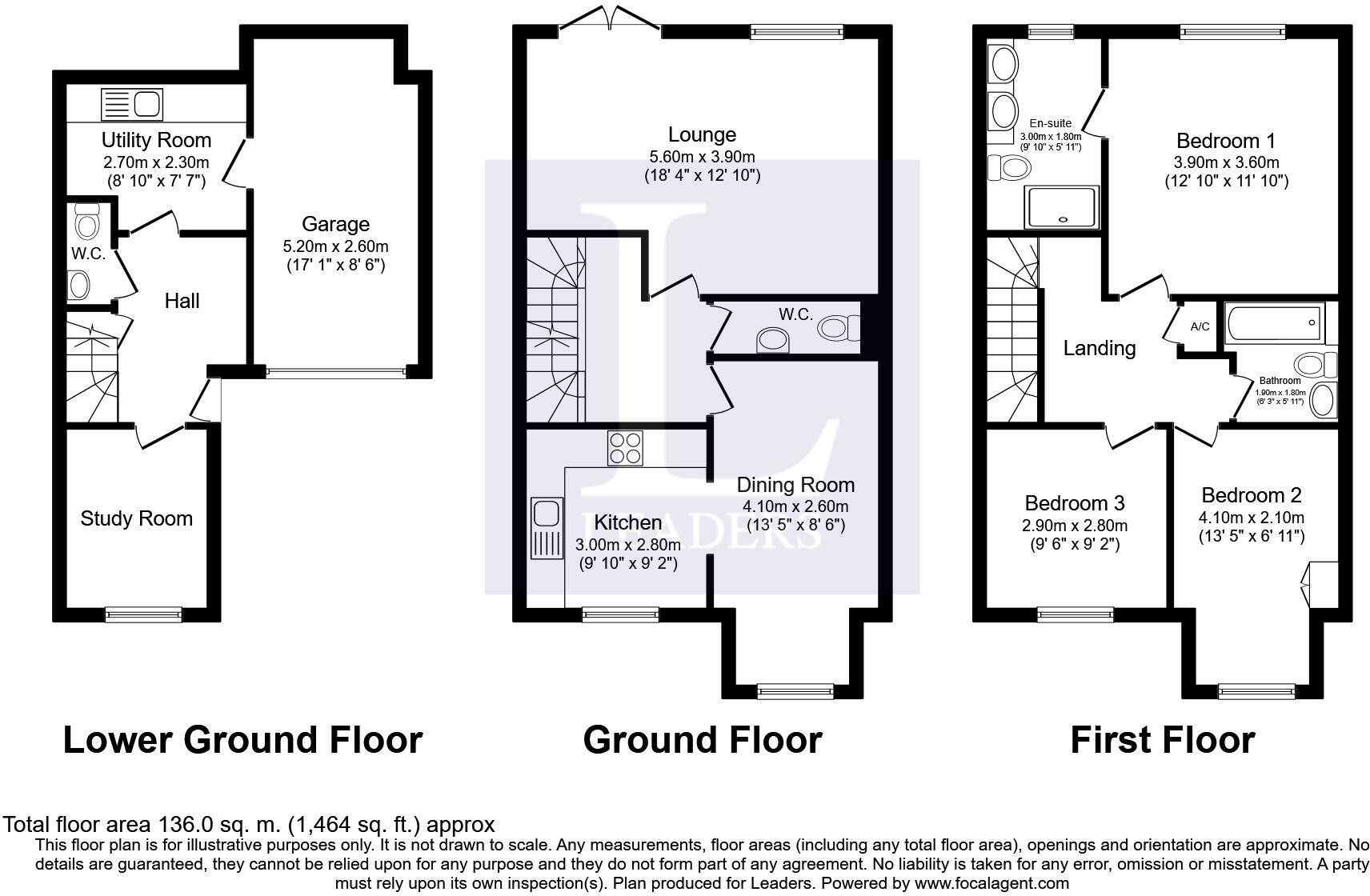 Sandmartin Close, Buckingham, Buckinghamshire, MK18 floorplan