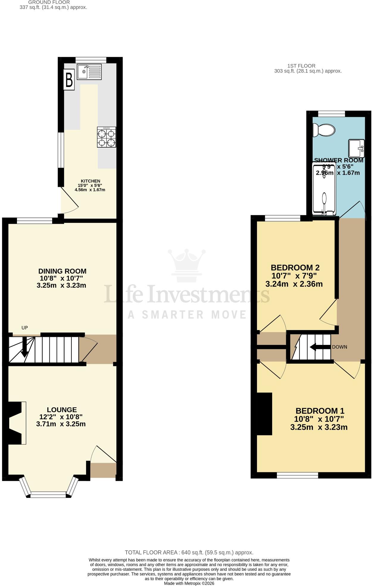 Oxford Street, Rugby, Warwickshire, CV21 floorplan