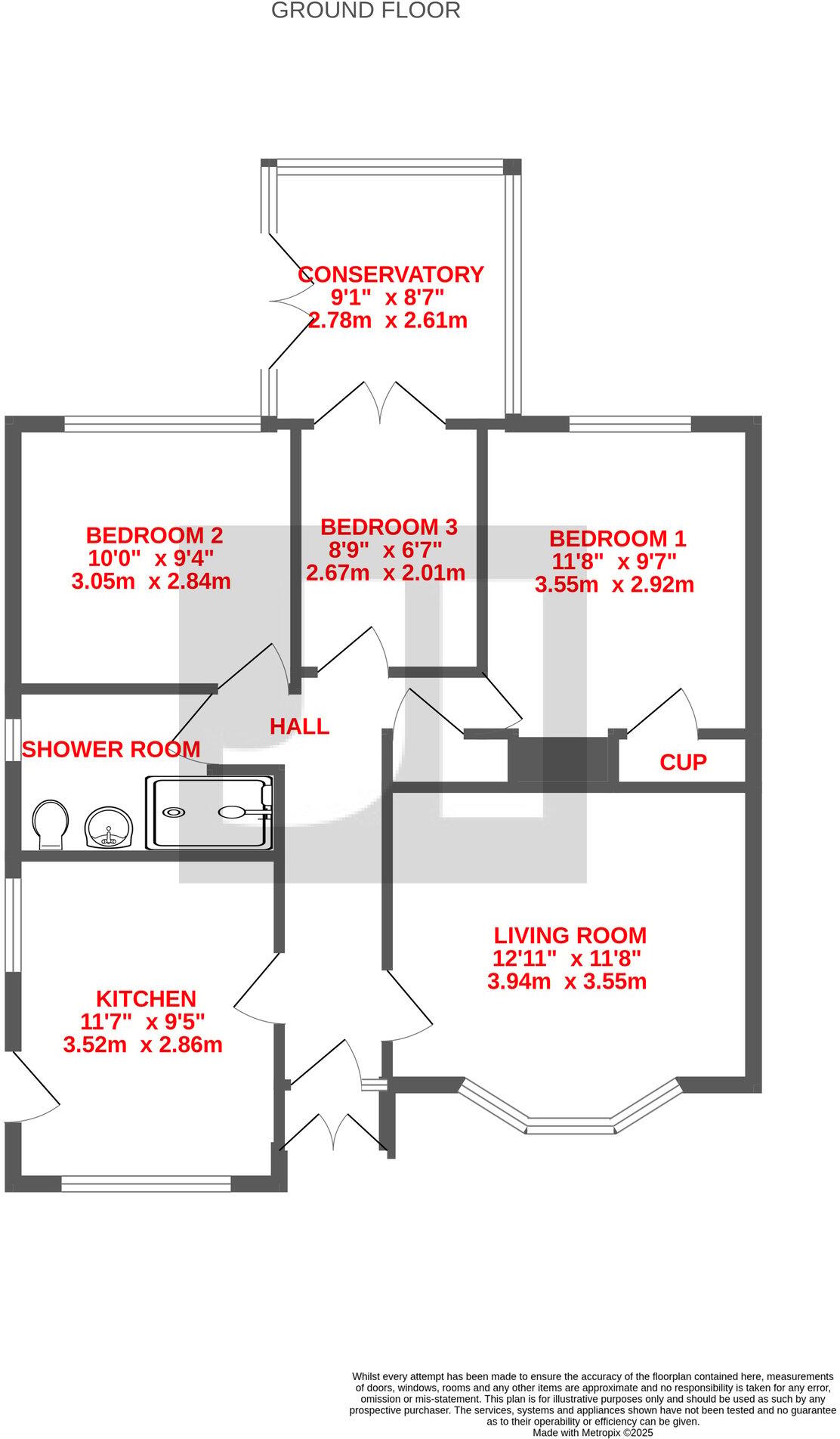 Plumpton End, Bradford, BD2 floorplan