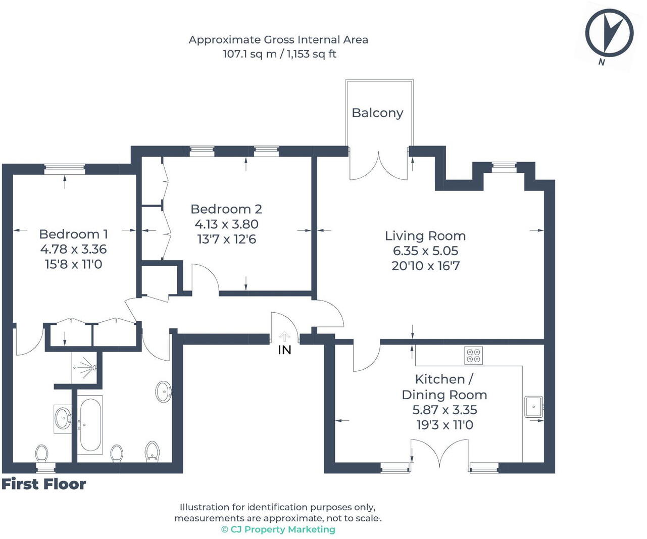 Green Lane, Northwood floorplan