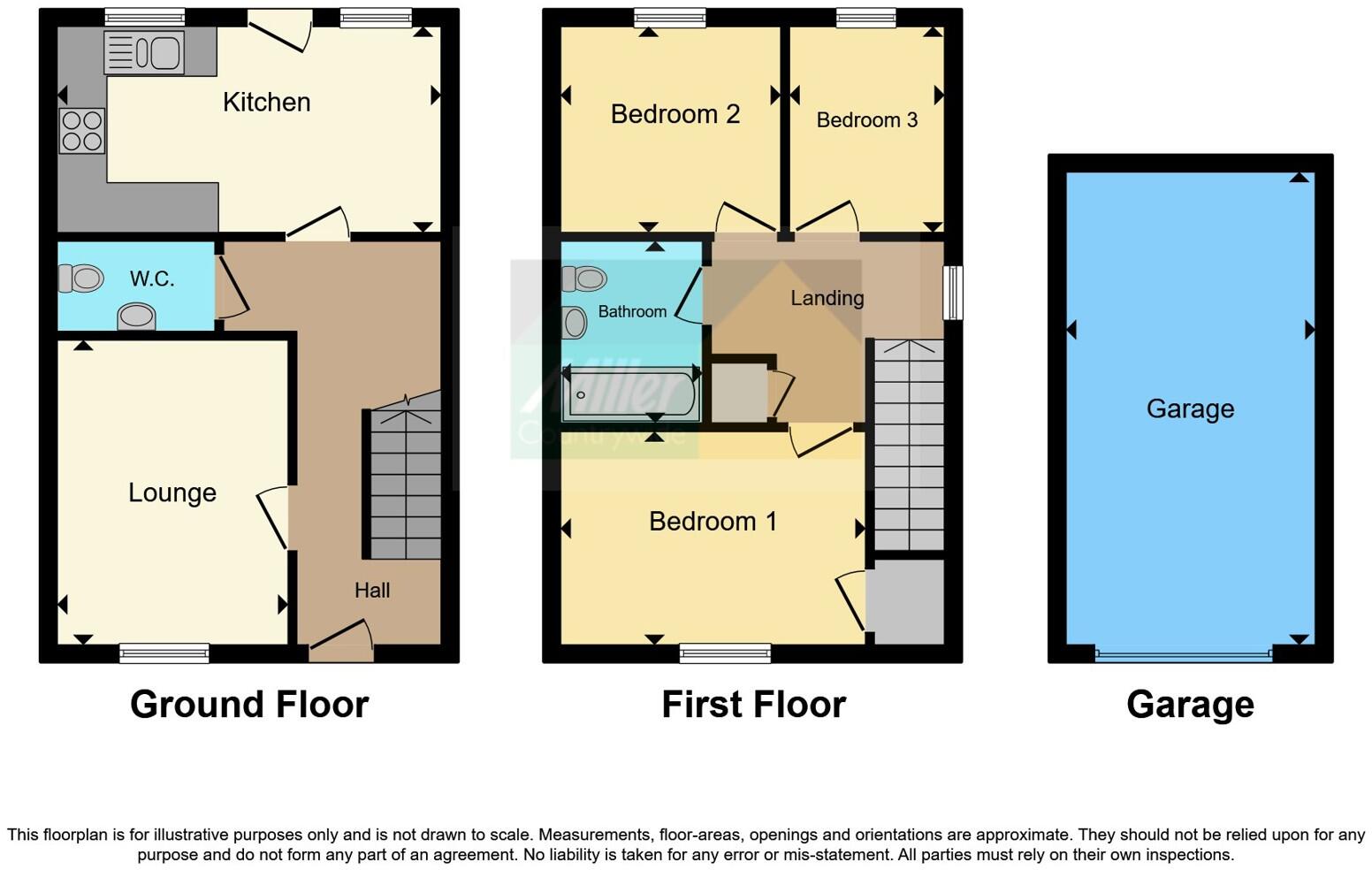 Trewhiddle Road, St. Austell, Cornwall, PL25 floorplan