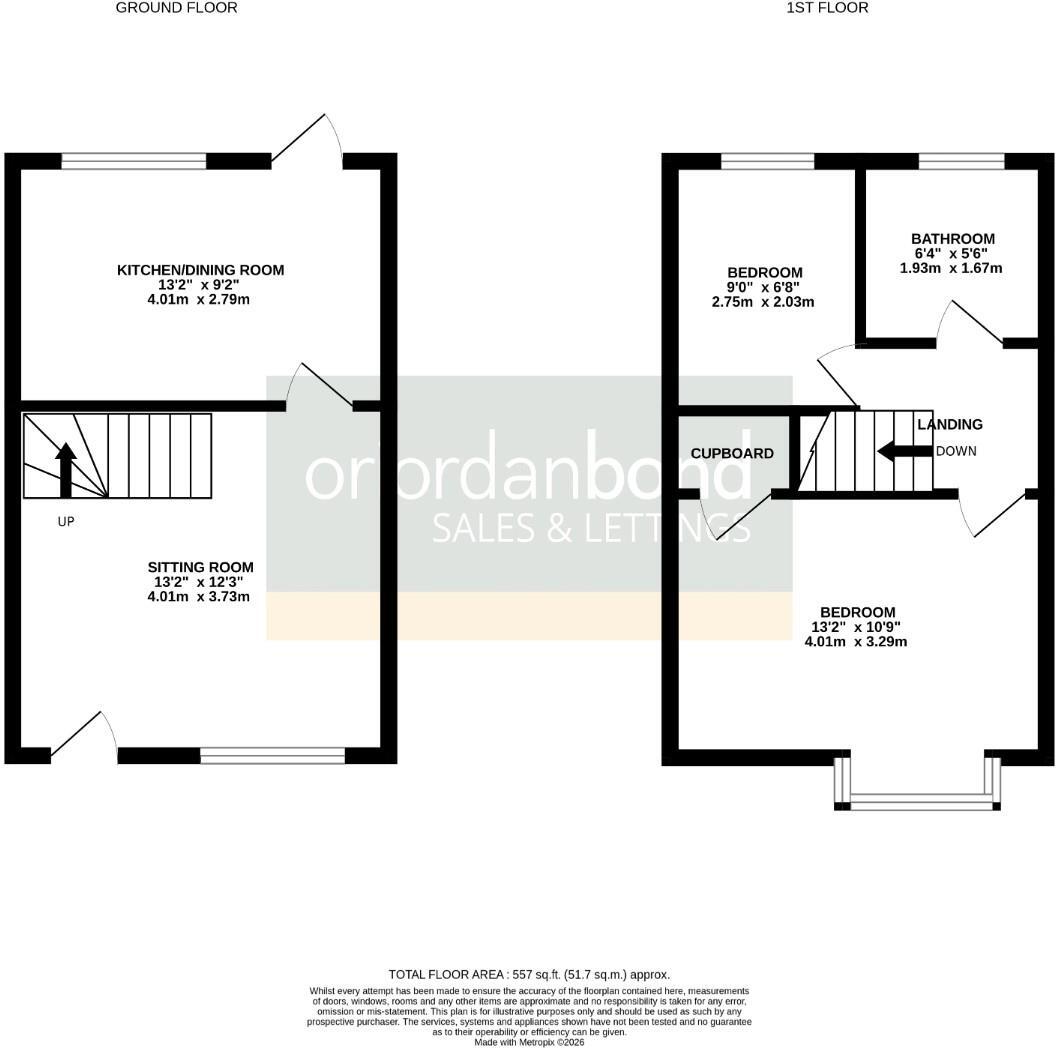 Dore Close, The Maltings, Northampton NN3 floorplan