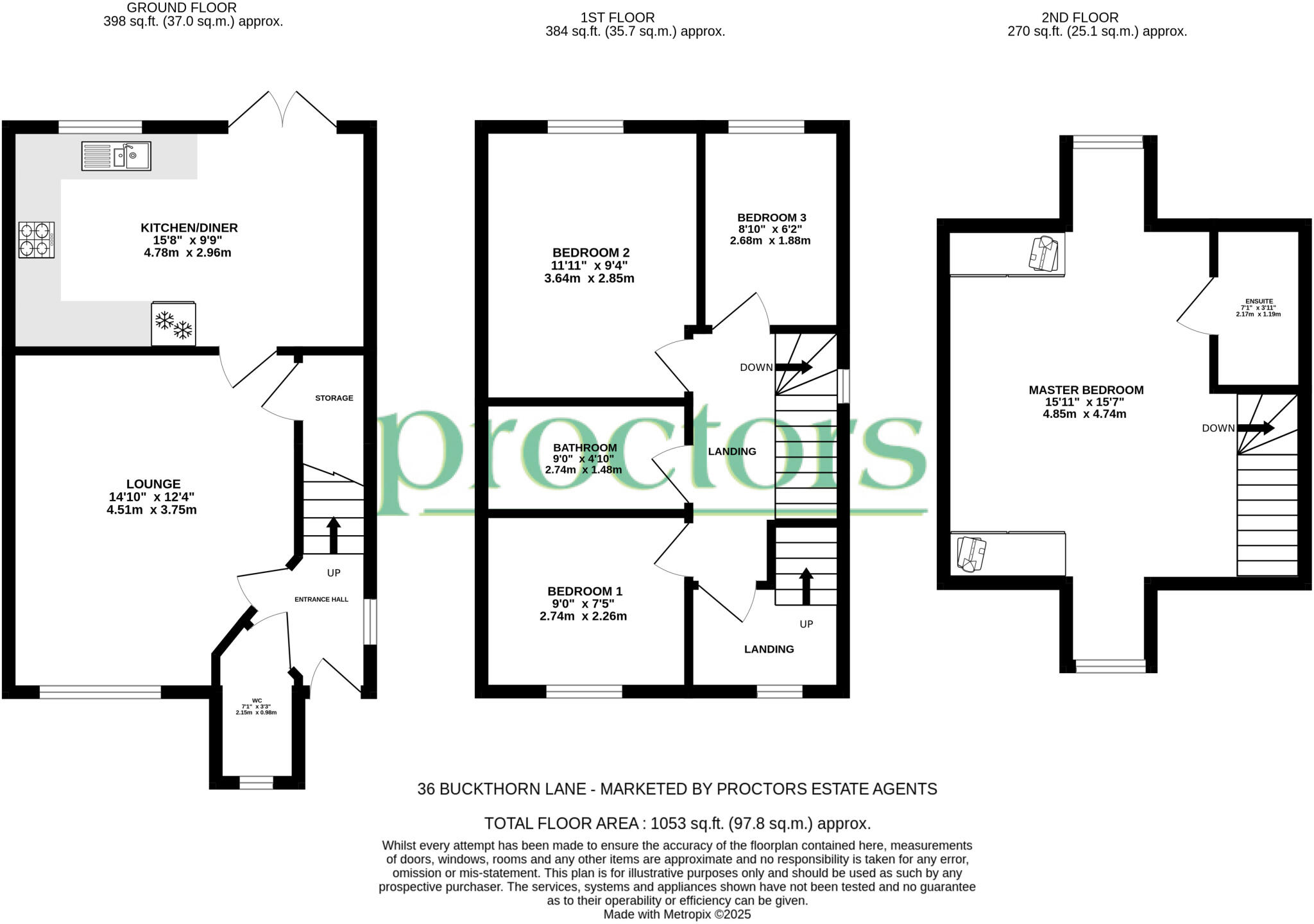 Buckthorn Lane, Blackburn floorplan