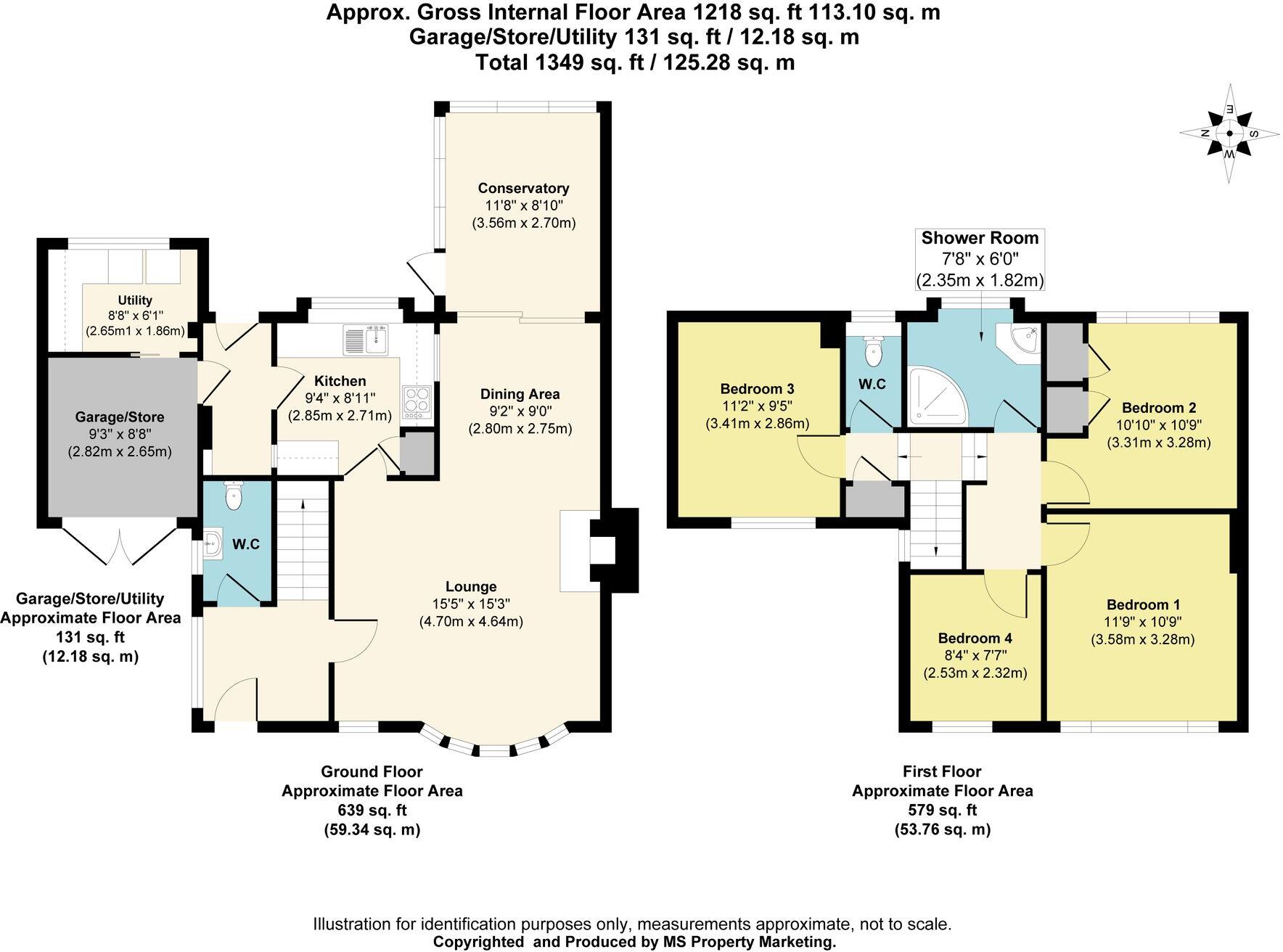 Bramley Garth, York, YO31 floorplan
