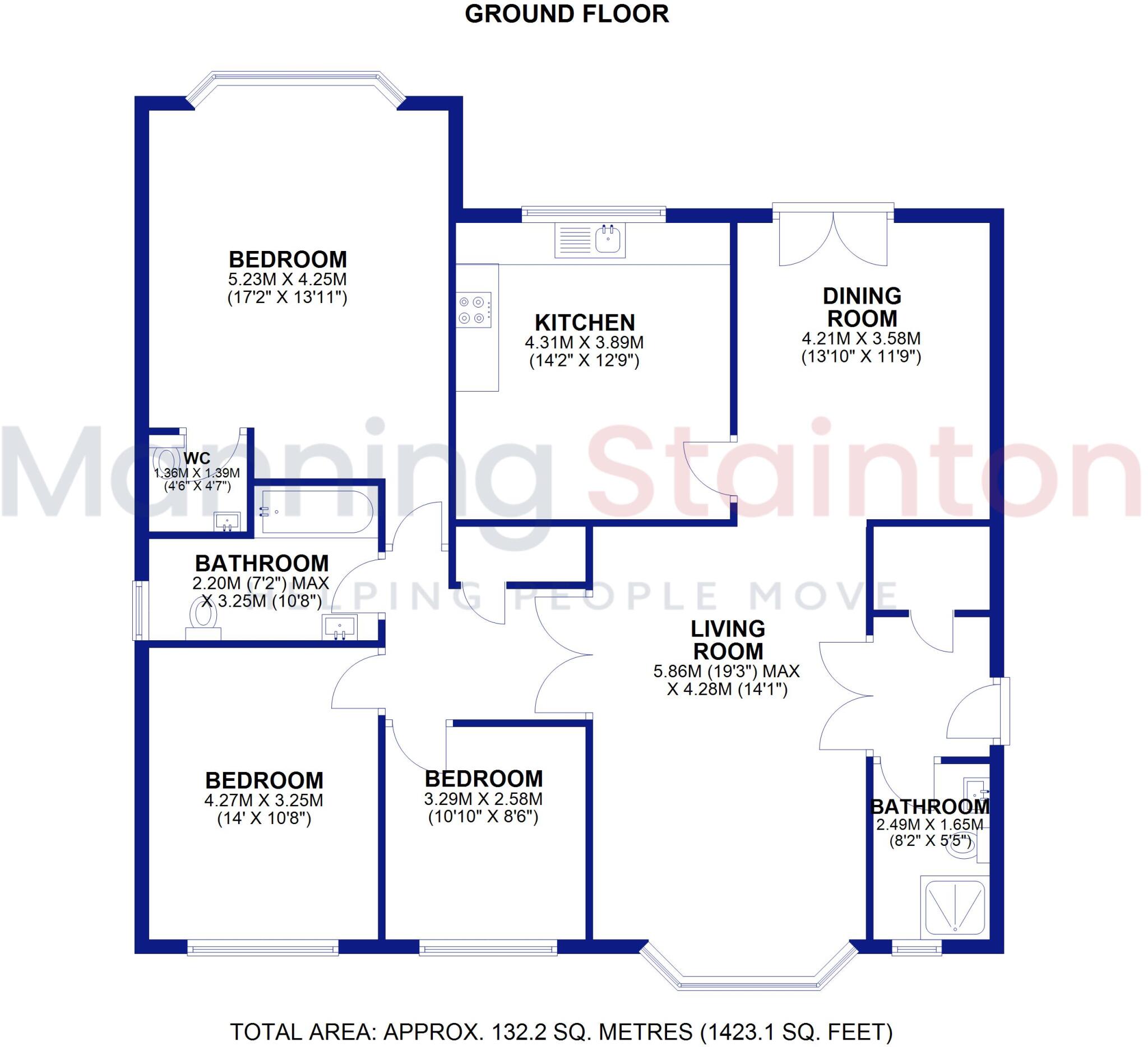 Sandmoor Green, Leeds, West Yorkshire floorplan