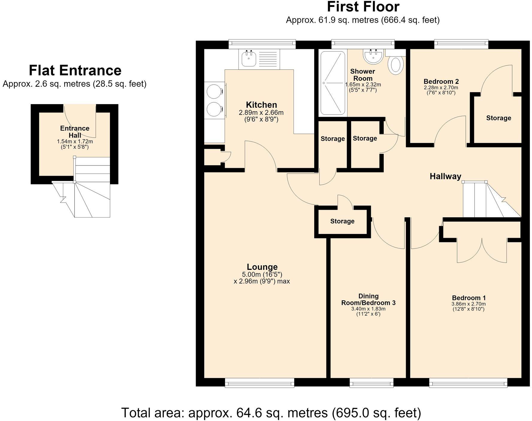 Langsford Close, Barnoldswick, BB18 floorplan