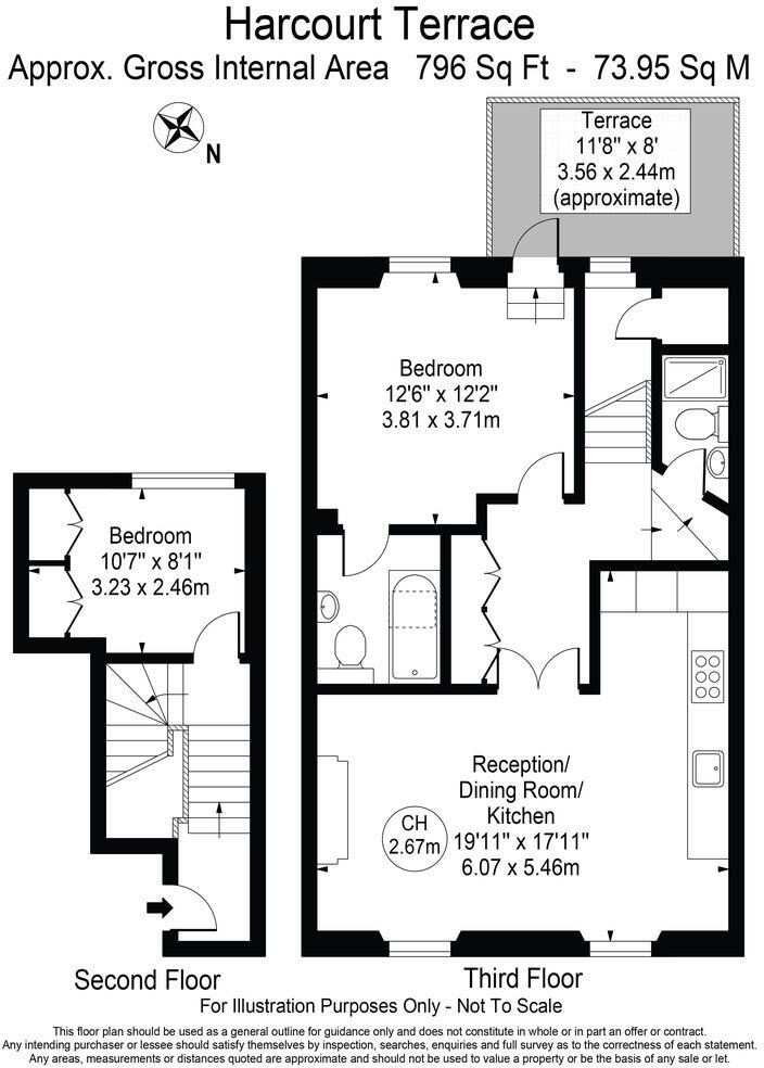 Harcourt Terrace, London, SW10 floorplan