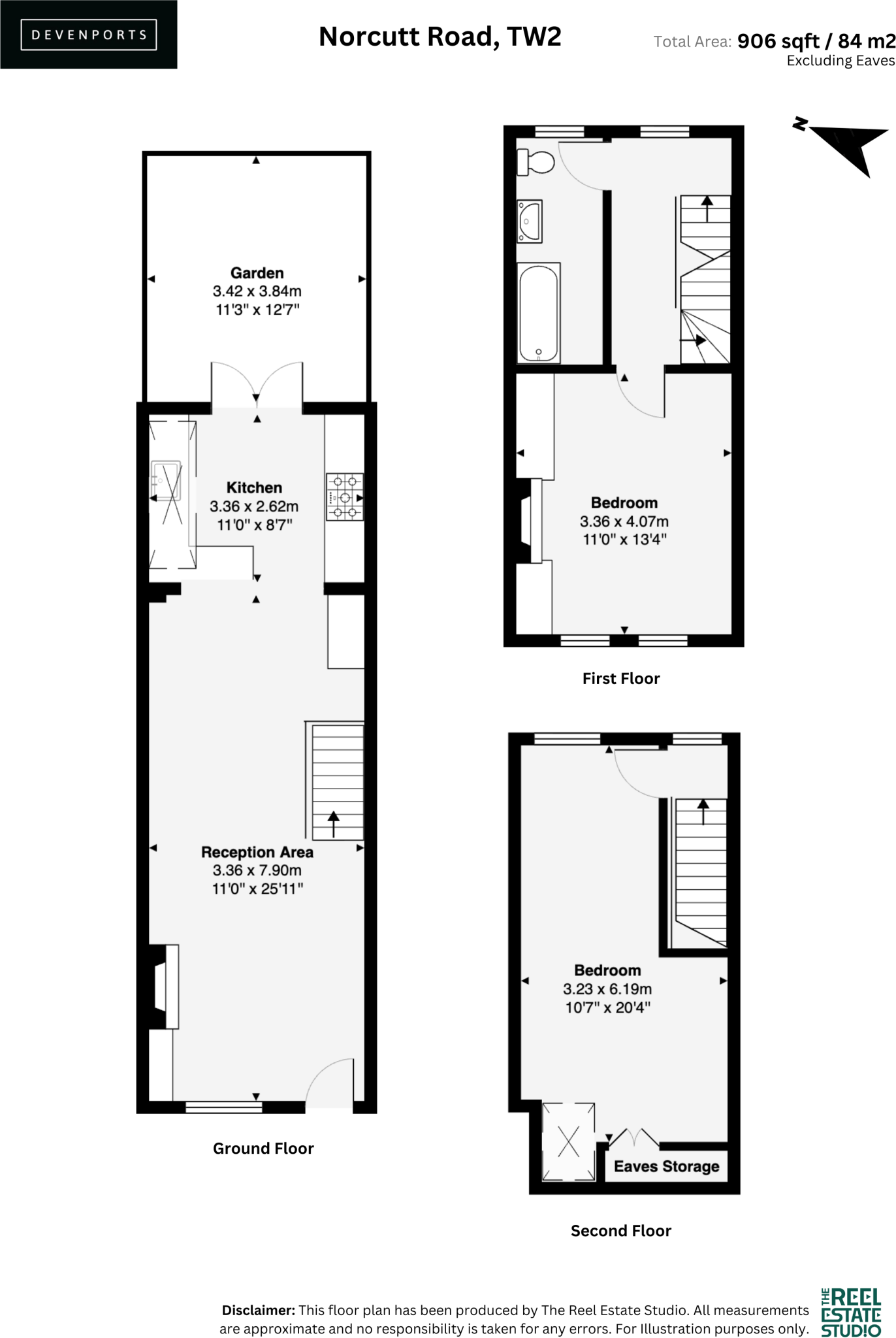 Norcutt Road, Twickenham, TW2 floorplan