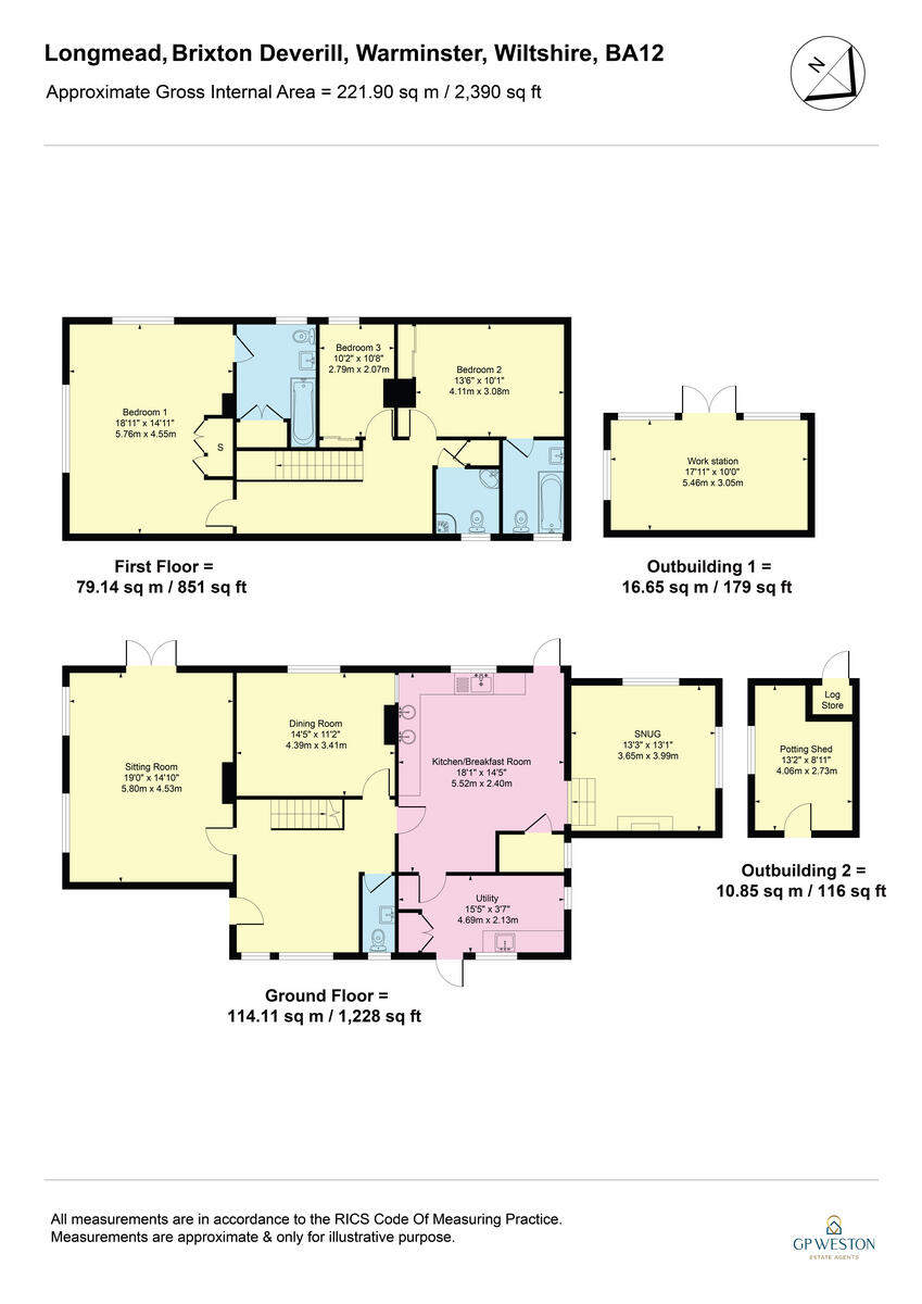 Brixton Deverill, Warminster, BA12 floorplan