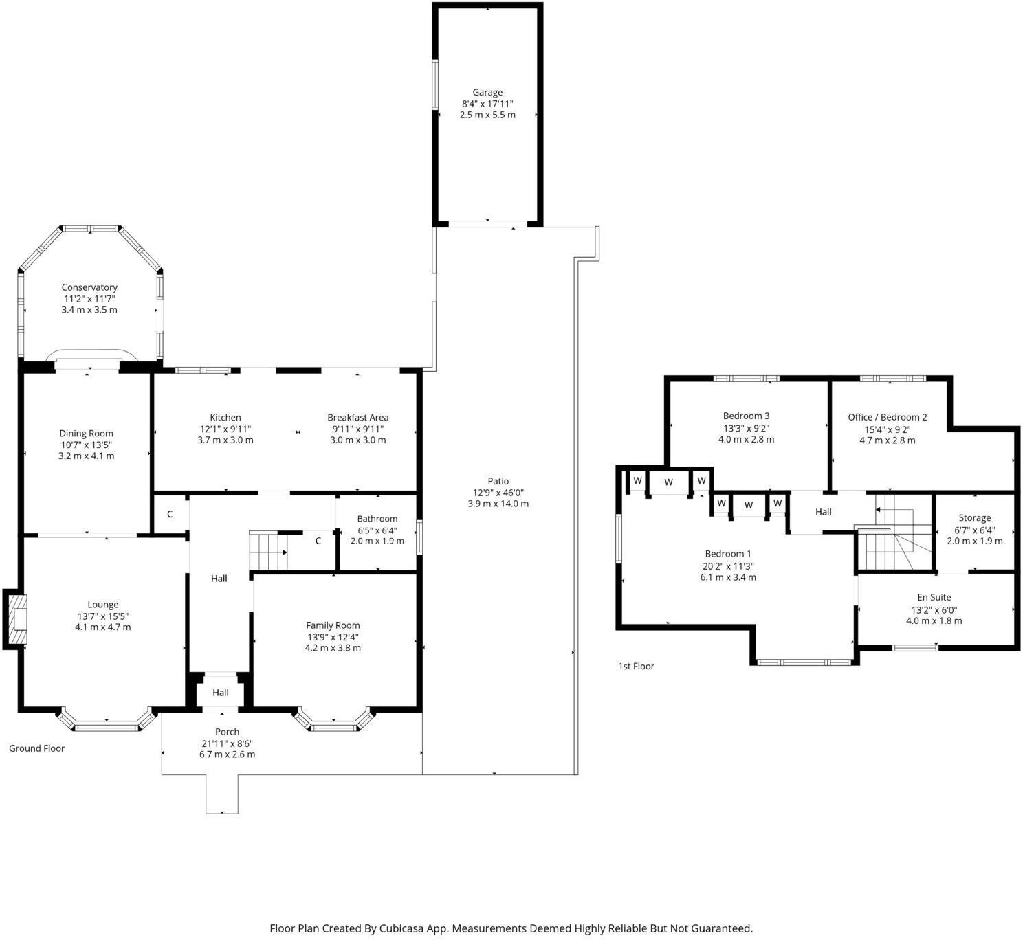 6 Somerford Road, Bearsden, G61 1AS floorplan