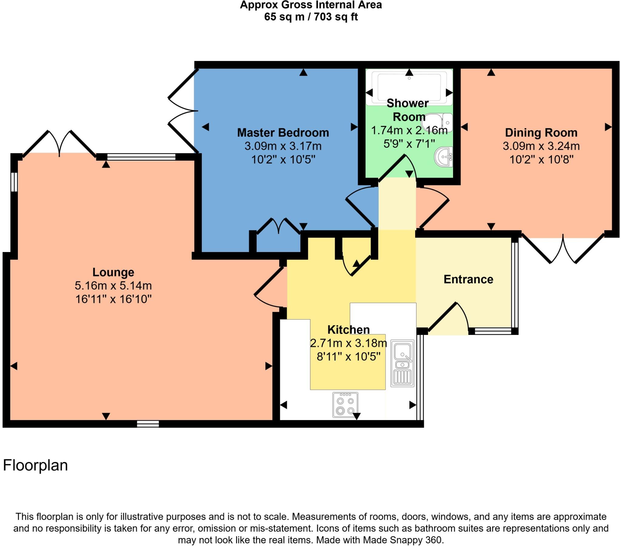Sambourne Chase, Warminster, BA12 floorplan