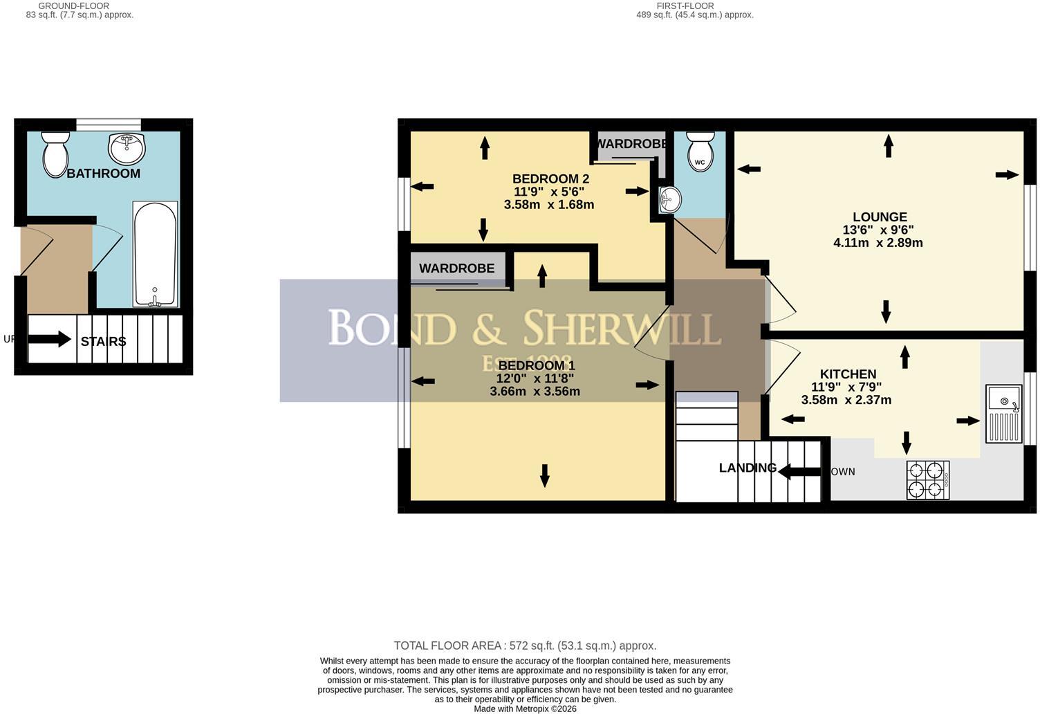 Partridge Knoll, Purley floorplan