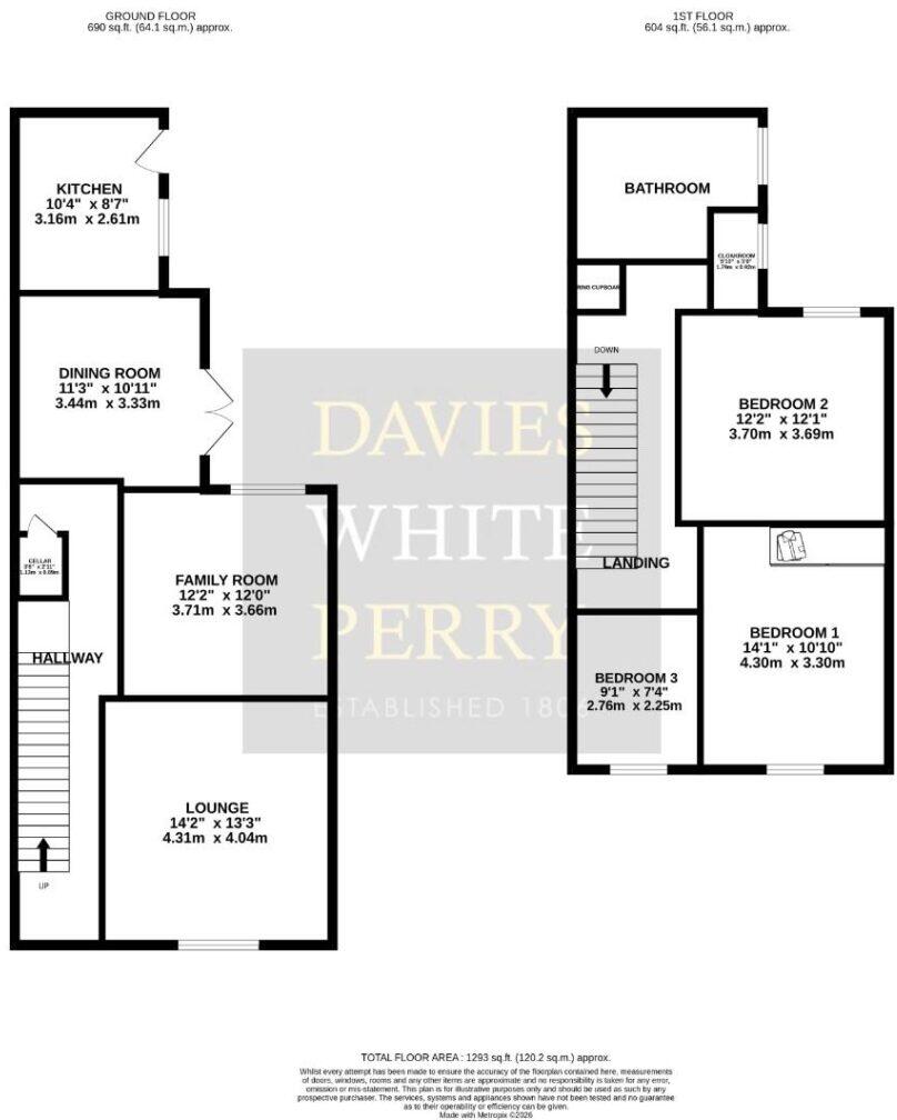 Cheshire Street, Market Drayton floorplan