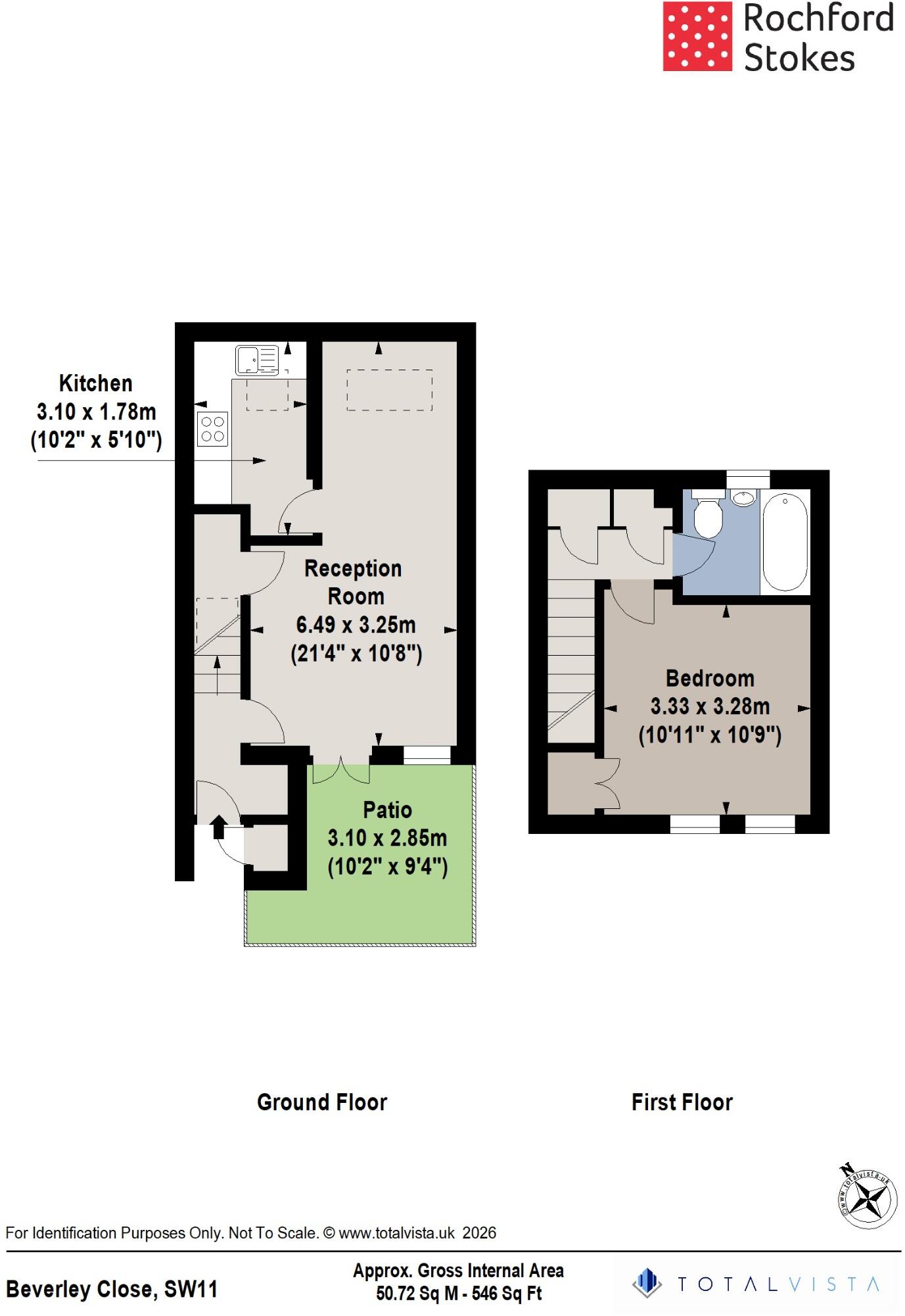 Beverley Close, Battersea, London,  SW11 2DF floorplan