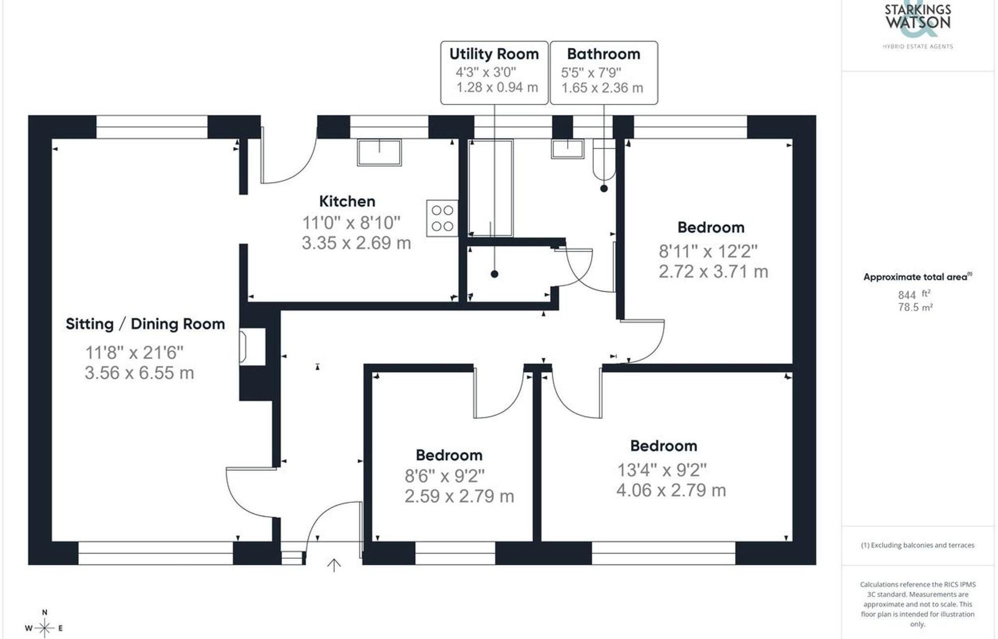 Arlington Gardens, Attleborough, Wymondham floorplan