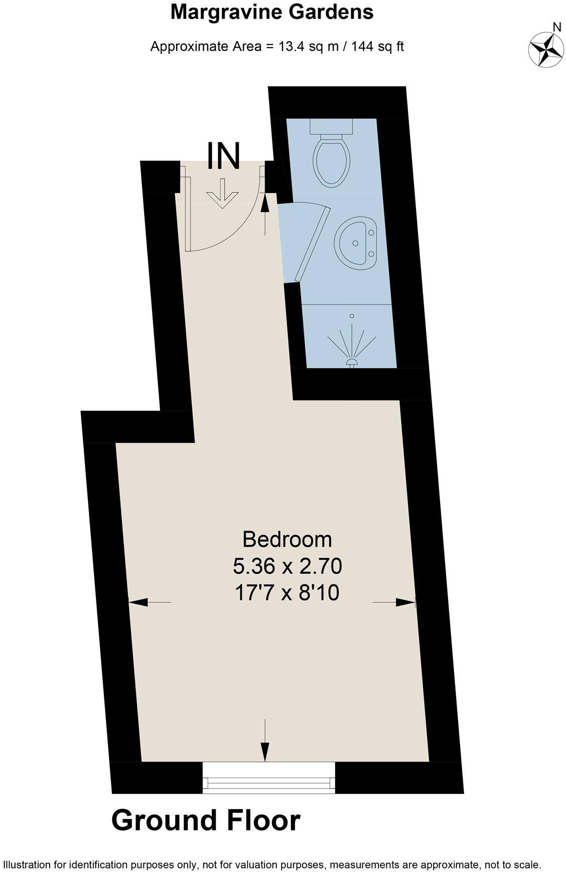 Margravine Gardens, London, W6 floorplan