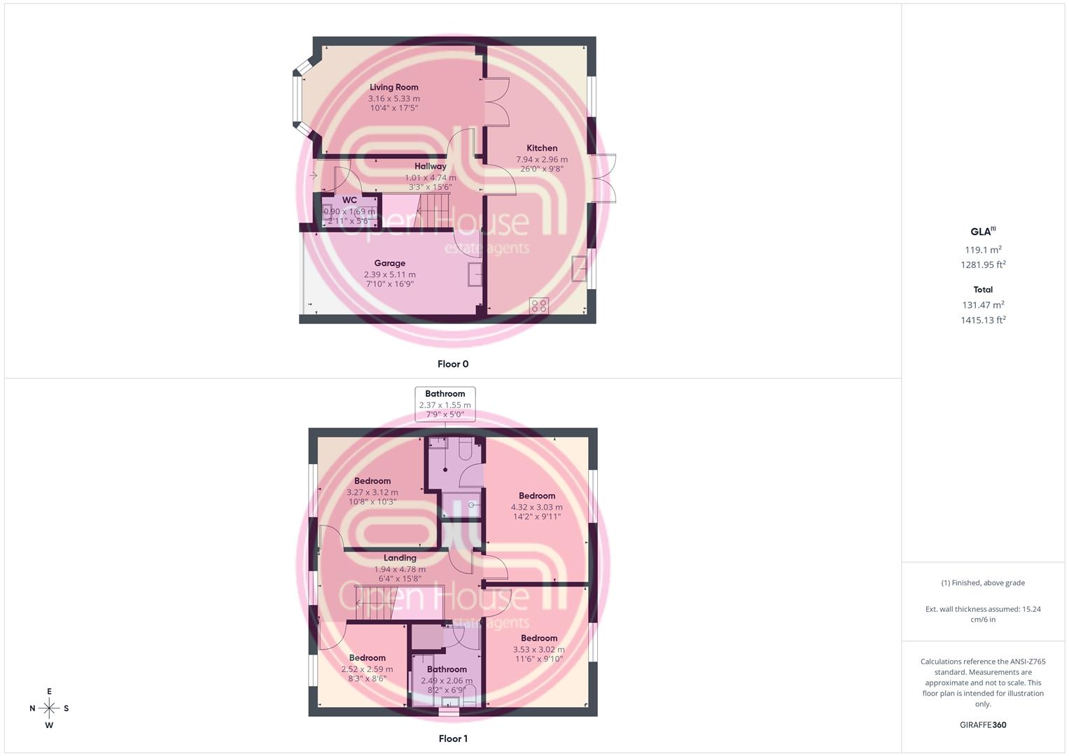 Ironstone Lane, Stanton, Burton-On-Trent floorplan