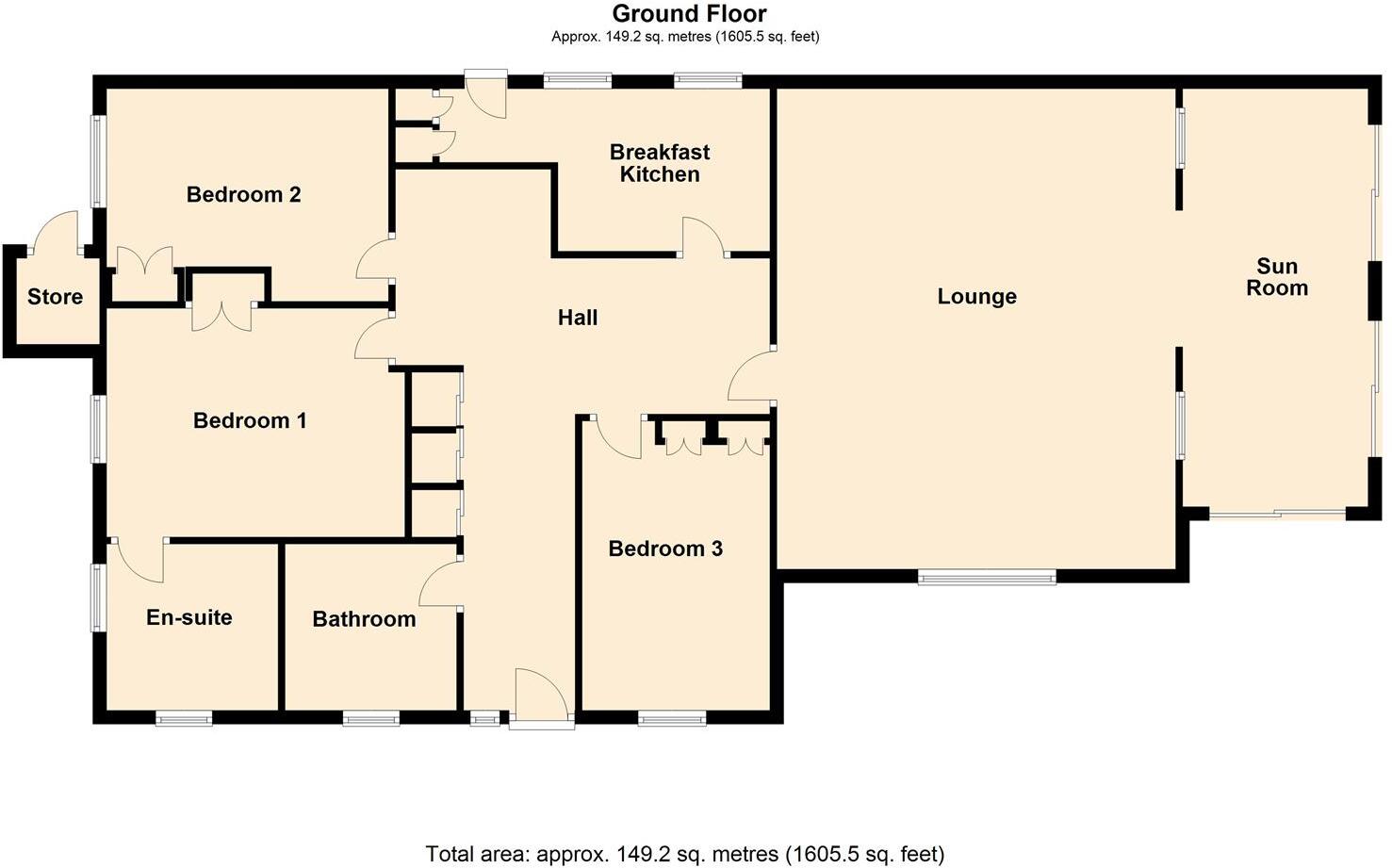 Coventry Road, Lutterworth floorplan