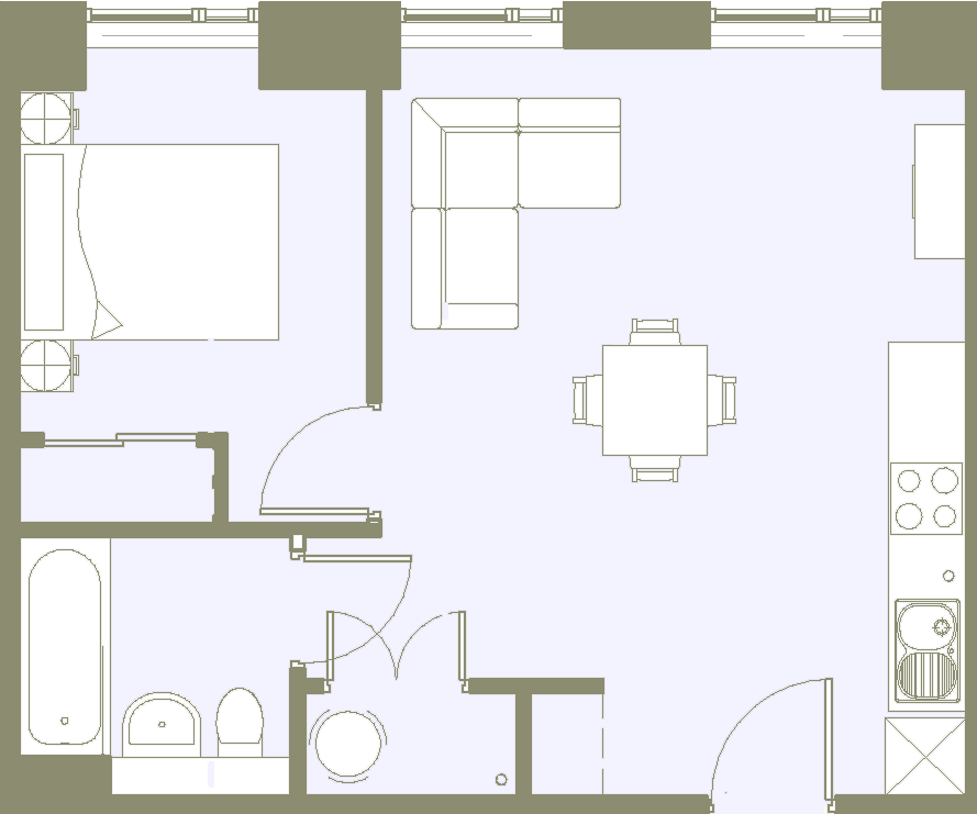 St. Vincent Street, Glasgow, G3 floorplan