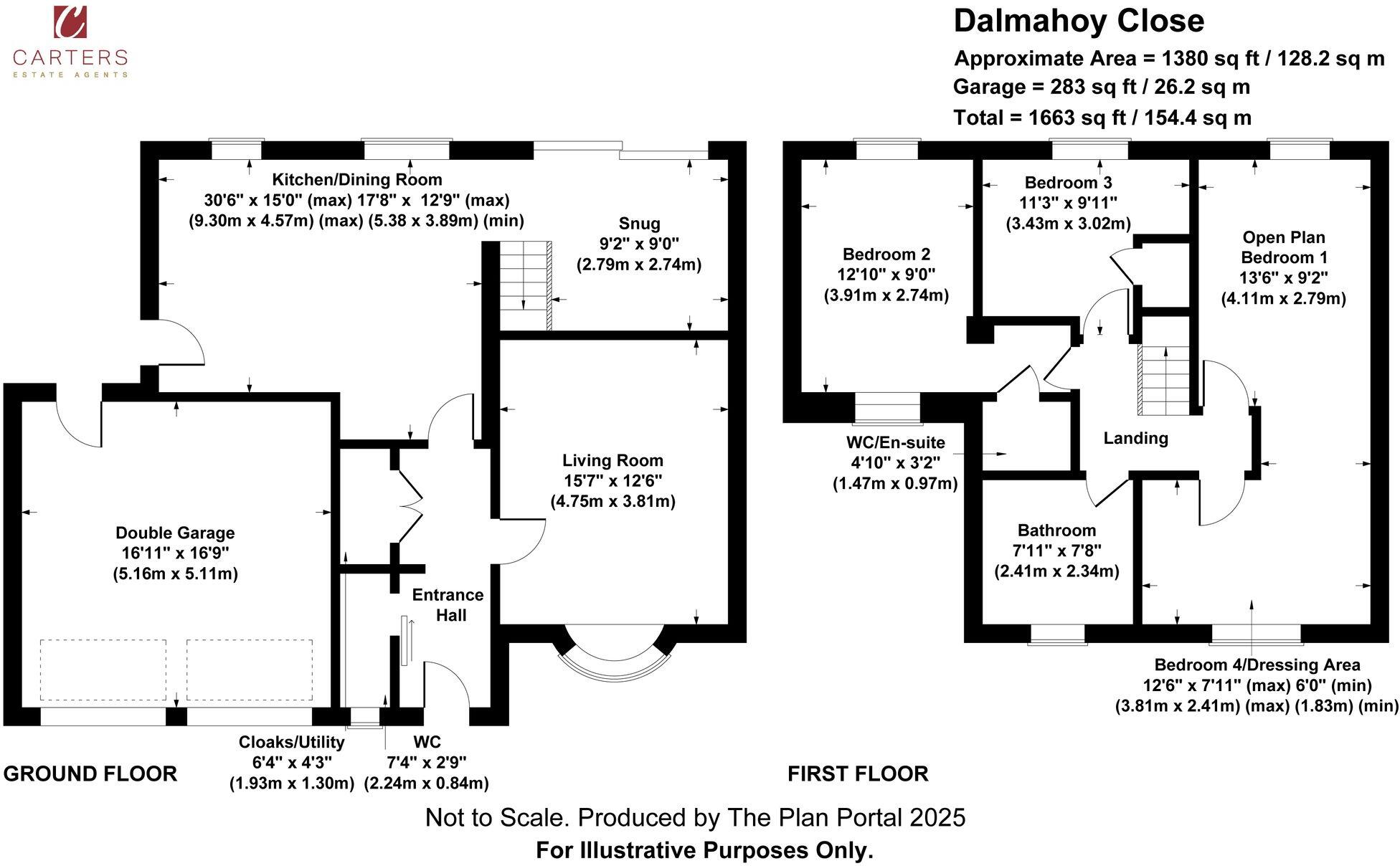 Dalmahoy Close, Nuneaton, CV11 floorplan