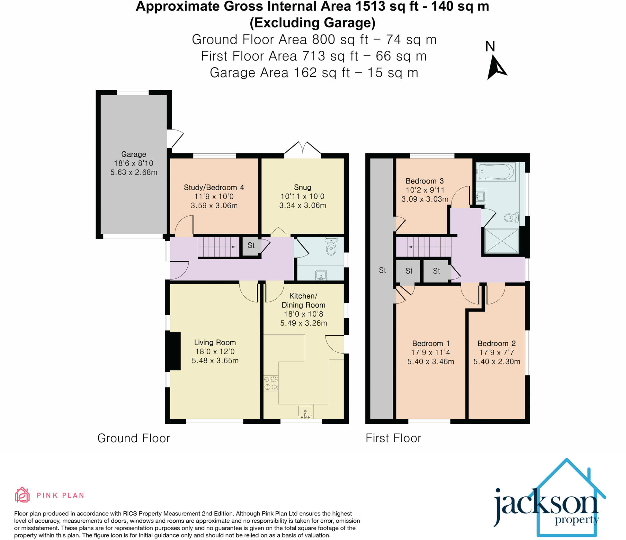 Extended Detached House, Tensing Close, Hereford floorplan