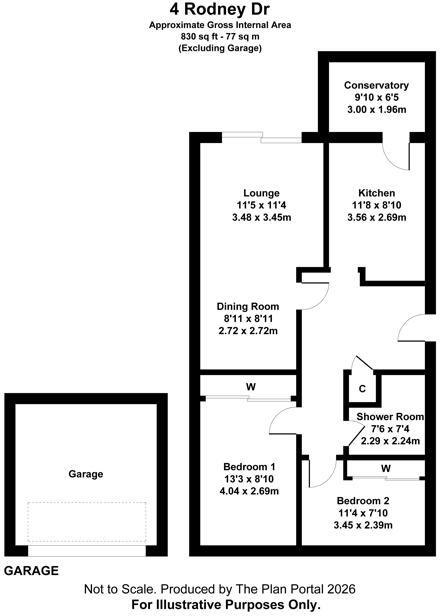 Rodney Drive, Christchurch floorplan