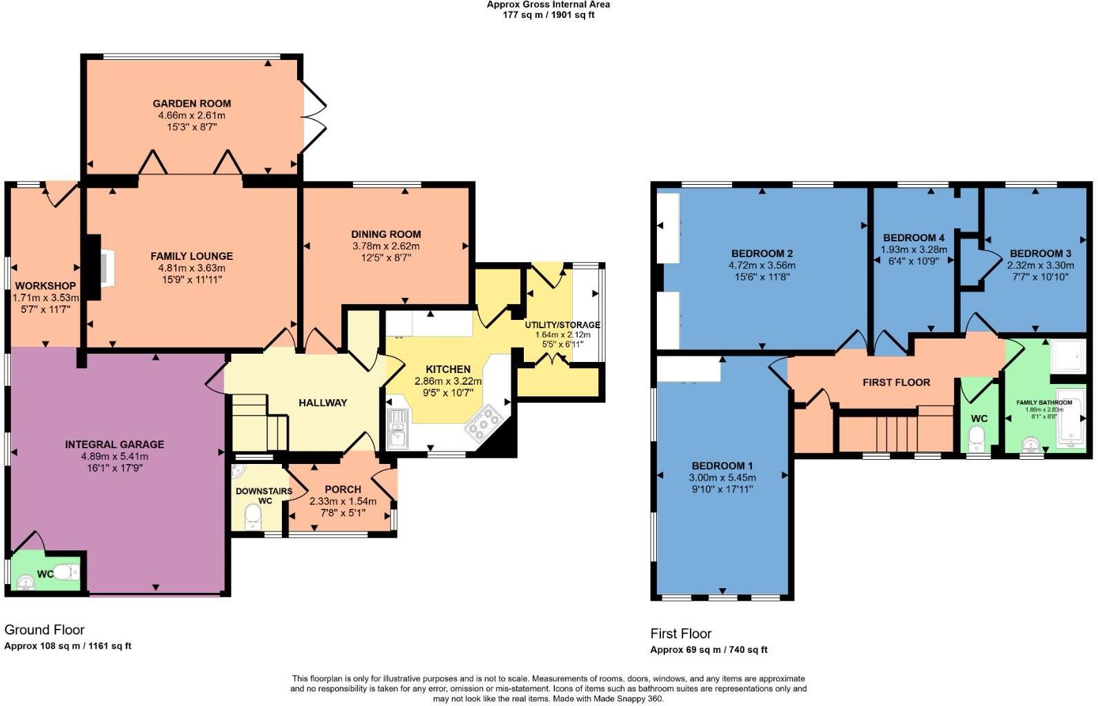 Pennine Road, Dewsbury floorplan
