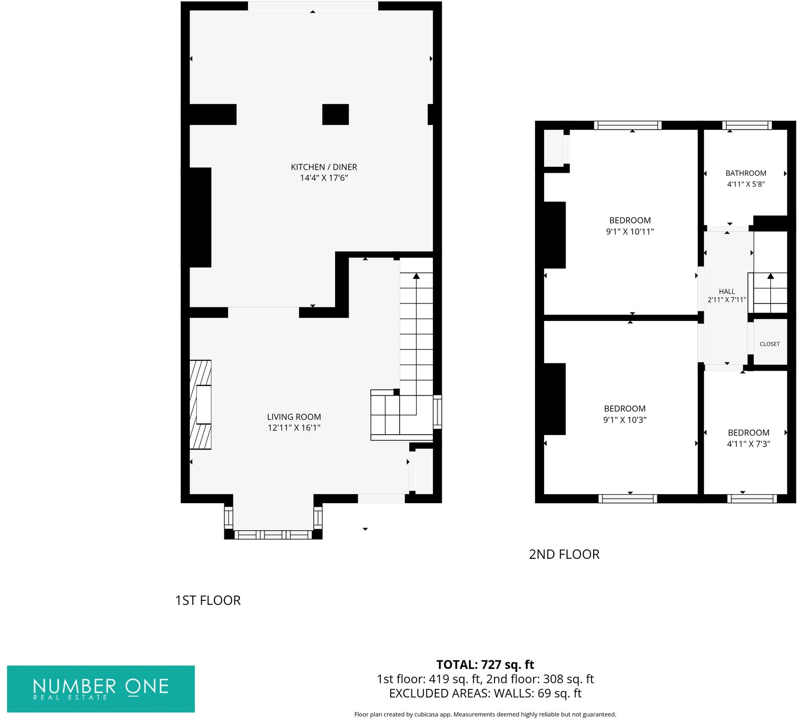 Walford Street, Newport, NP20 floorplan