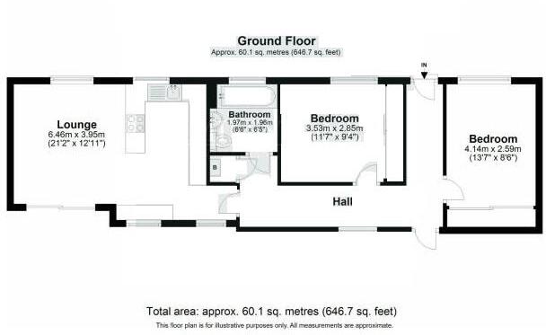 Marine View, Claremont Road, Seaford floorplan