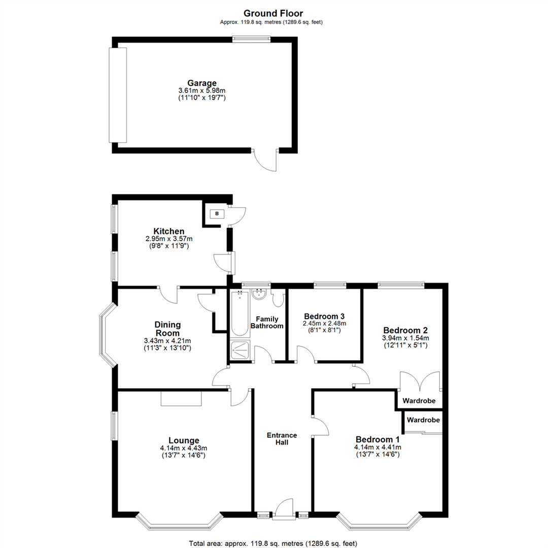 York Road, Barlby, Selby floorplan