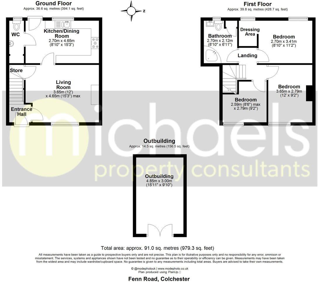 Fenn Road, Halstead, CO9 floorplan
